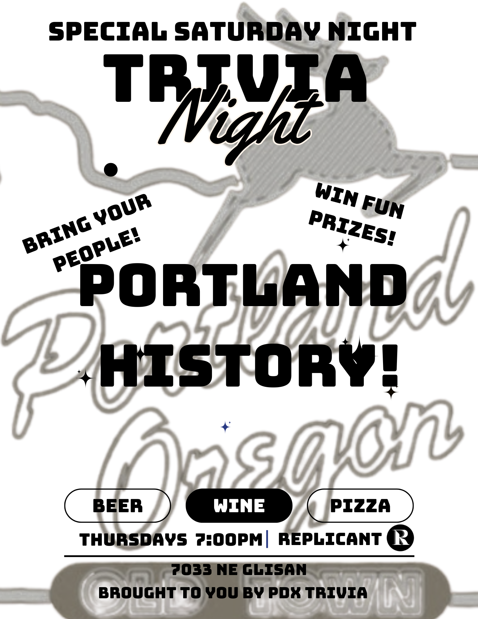 Special Edition Trivia Night: Portland History