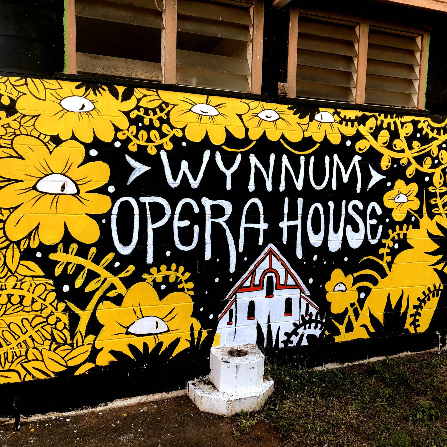 Various Murals for Wynnum Fringe Festival