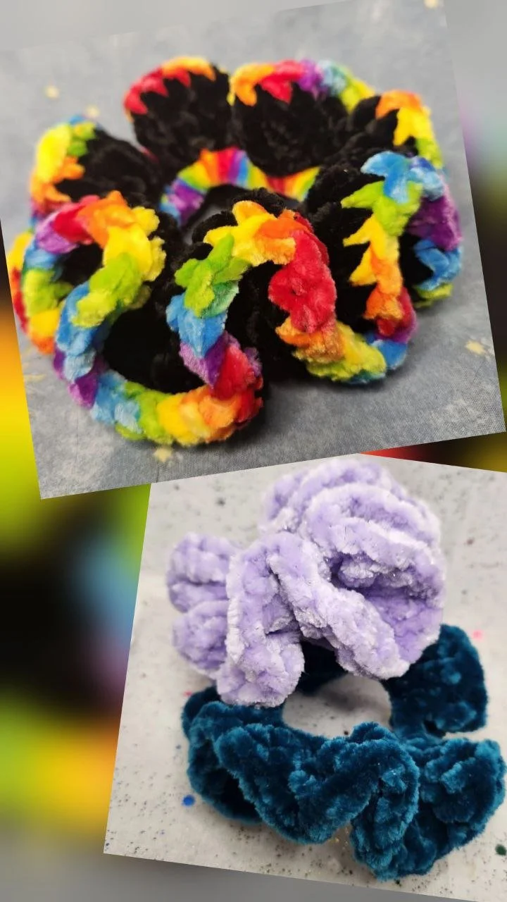 Scrunchies - one or two colours
