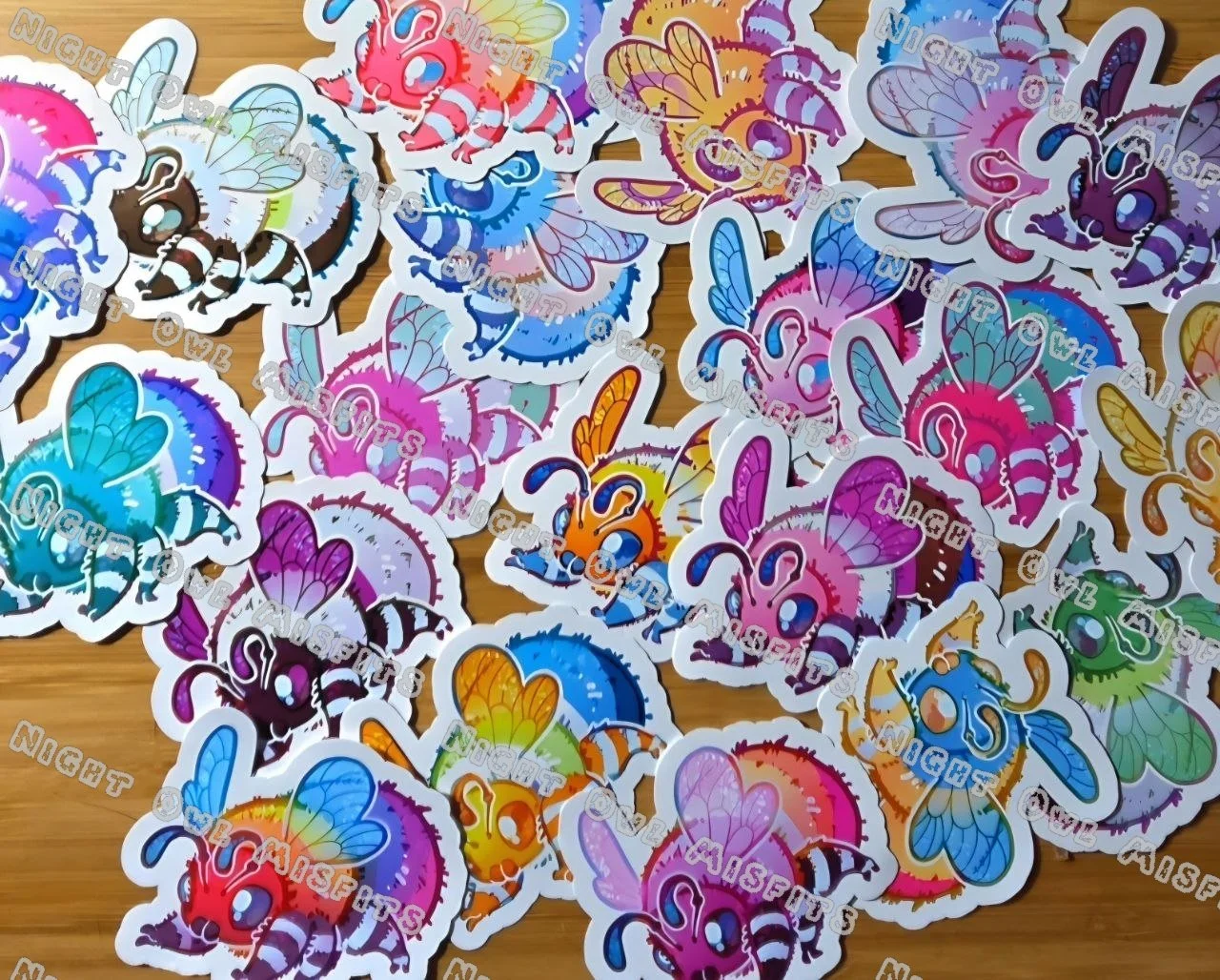 *NEW* Pride Bee Stickers