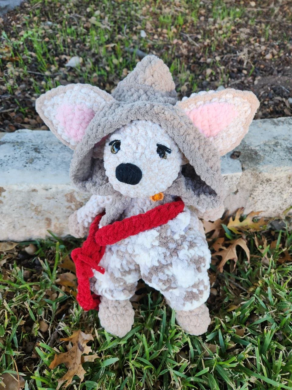 Fennec Plushie with Full Character Outfit