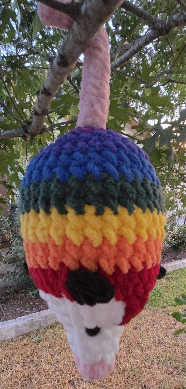*NEW* Rainbow Hanging Opossums