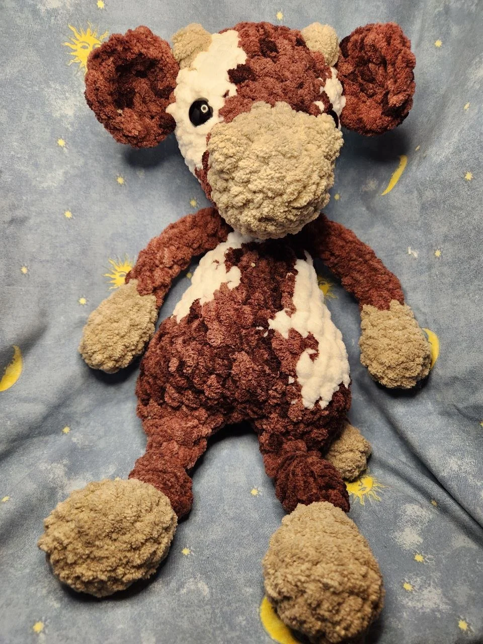 Cow Snuggler in Brown