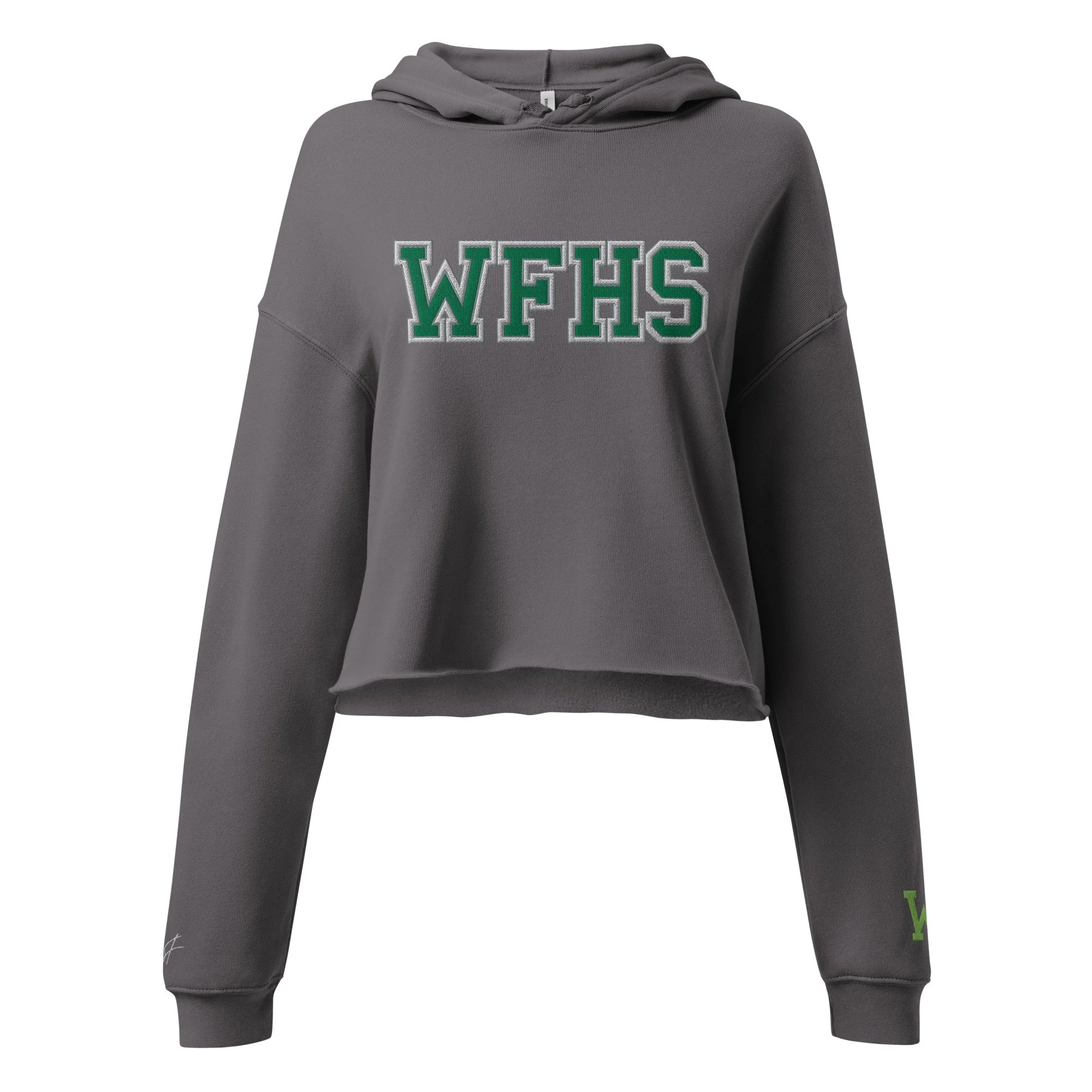 Windsor Forest WFHS Women's Crop Hoodie — NicoSt Signature