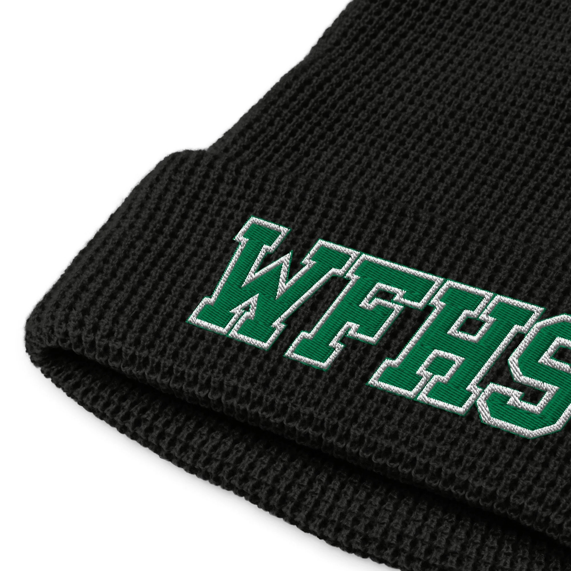 WFHS Waffle Knit Beanie