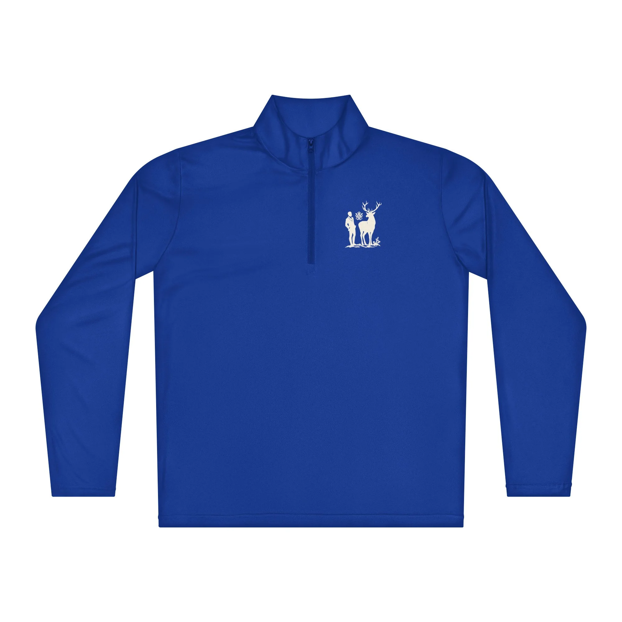 NicoSt. Lightweight Quarter-Zip Pullover — Winter Ivory Crest