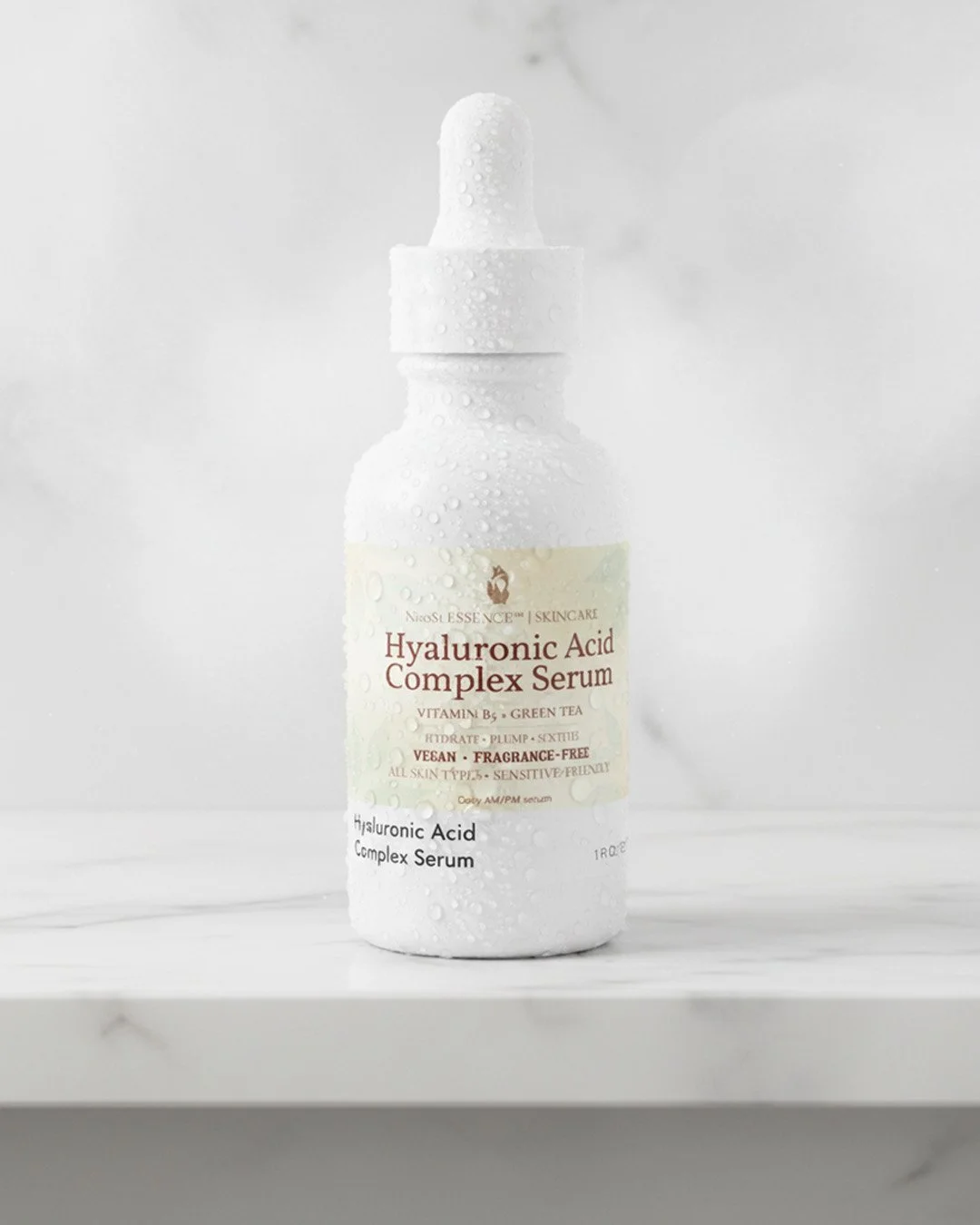 Hydrating Hyaluronic Acid Serum with Vitamin B5 & Green Tea | 1oz, 1oz