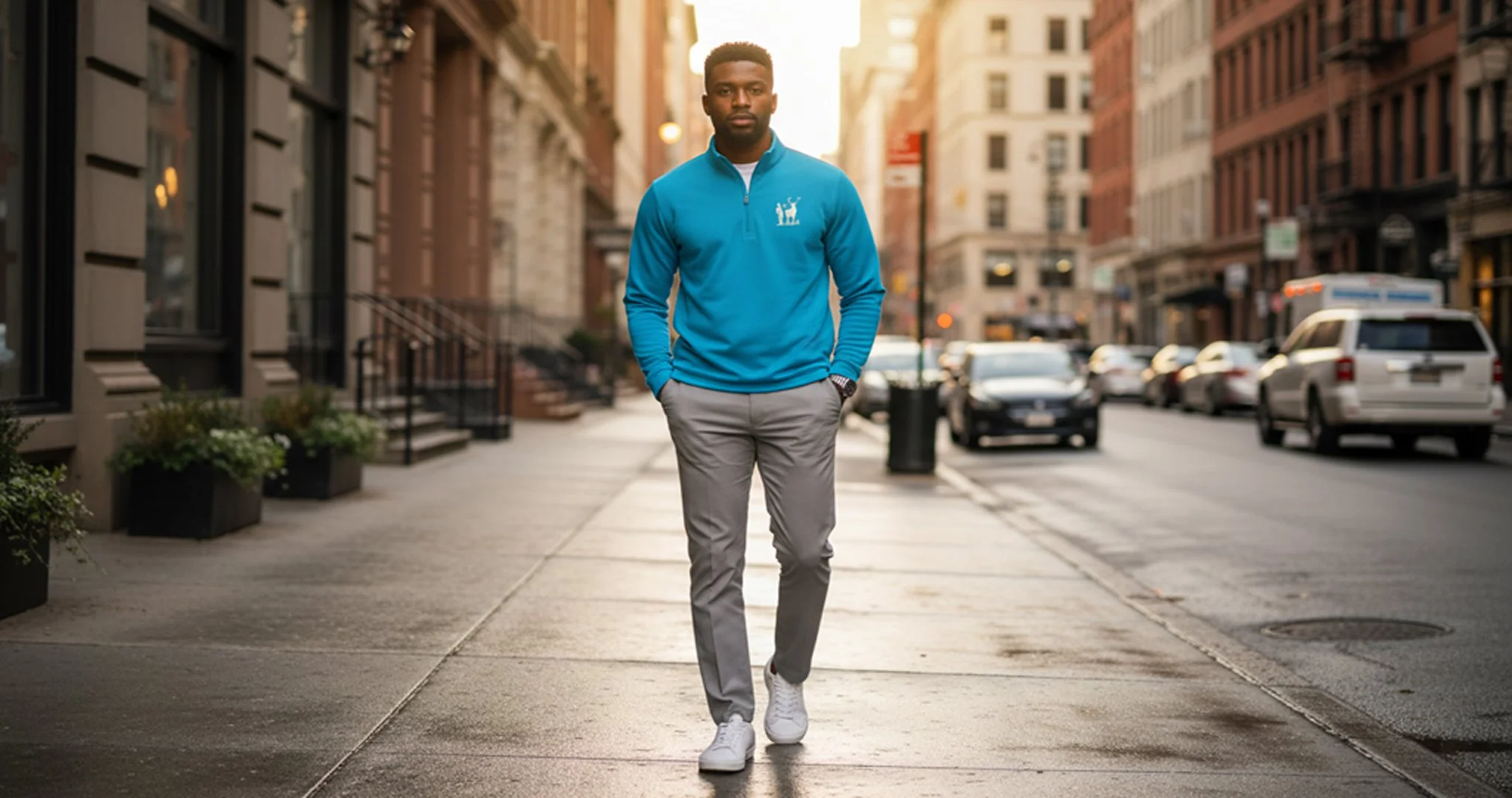 THE NICO EDIT — MEN’S QUARTER-ZIP FEATURE