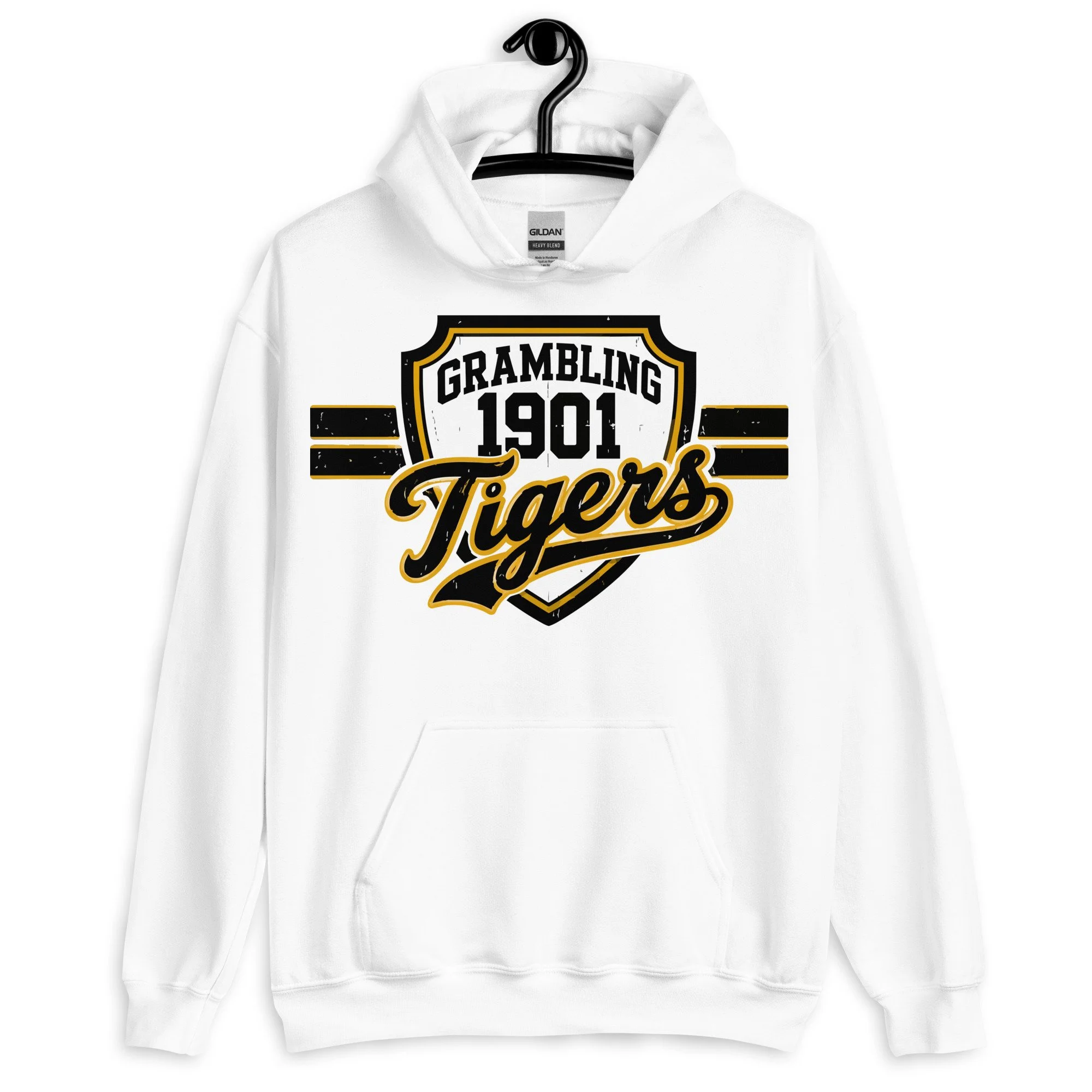 Grambling State 1901 Heritage Heavyweight Long-Sleeve Tee — The Yard Collection — Ivory