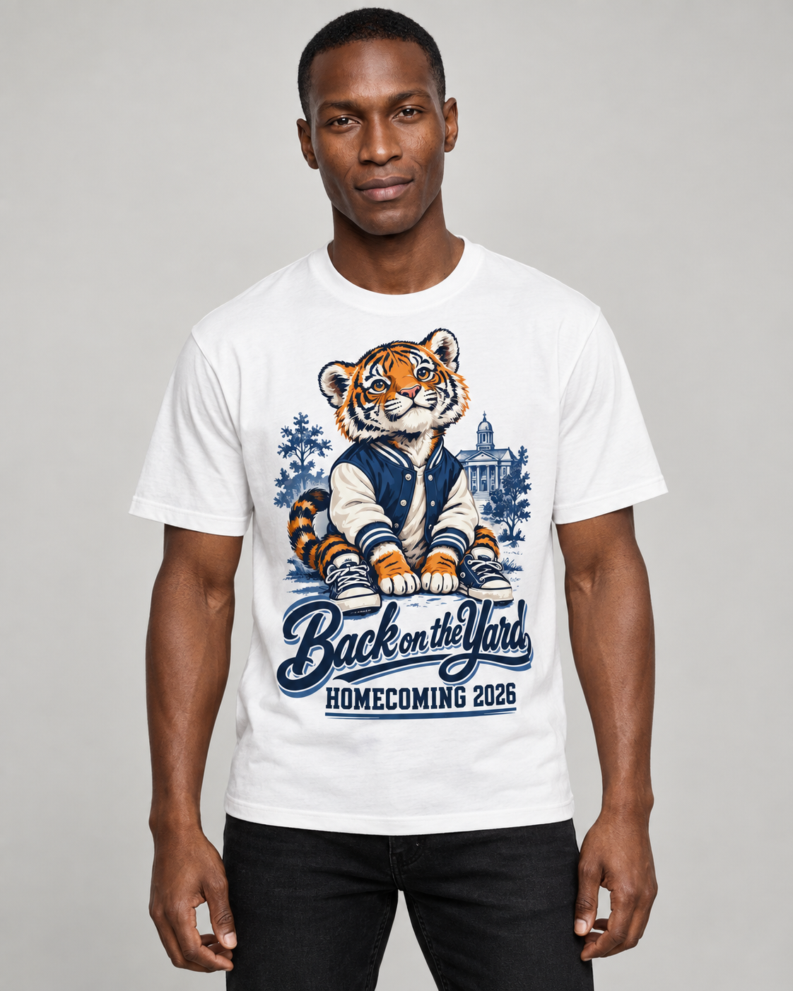 Back on the Yard — HBCU Homecoming 2026 Tiger Tee