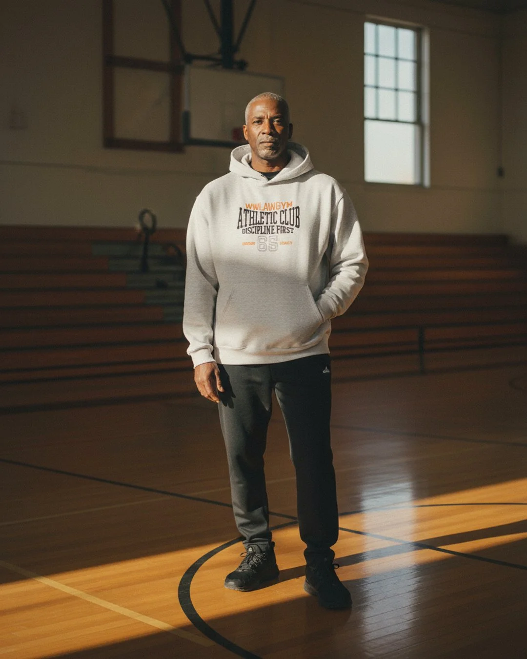 W.W. Law Gym “Discipline First” Oversized Heavyweight Hoodie | Nico St. Athletic Club