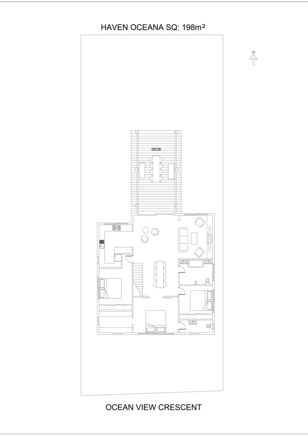 Floor plan layout for Haven Oceana Emerald Beach