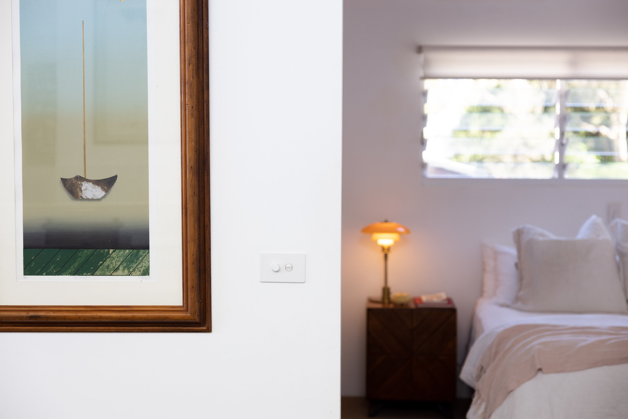 Queen bedroom at Haven Oceana Emerald Beach