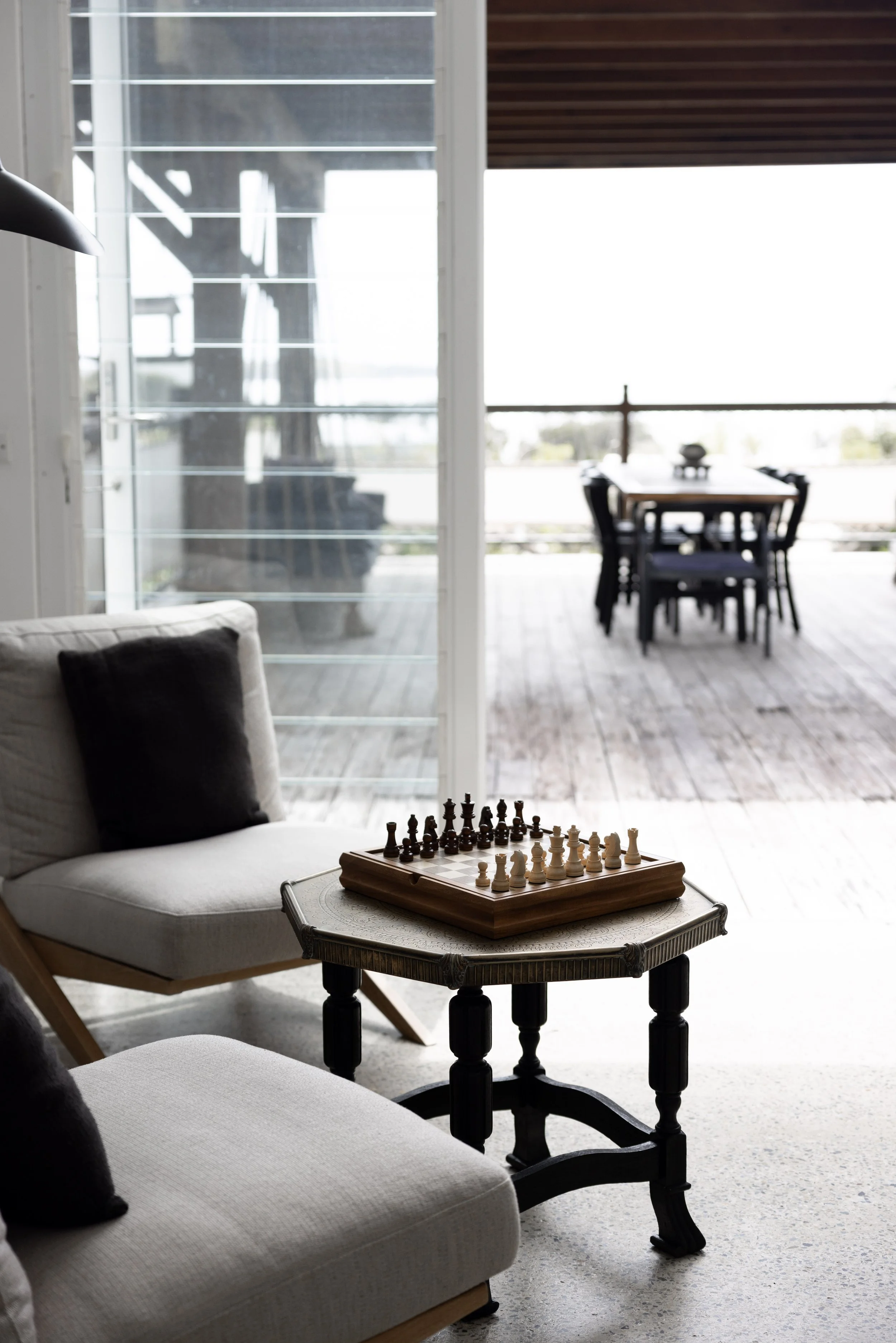 Open plan coastal interiors at Haven Oceana