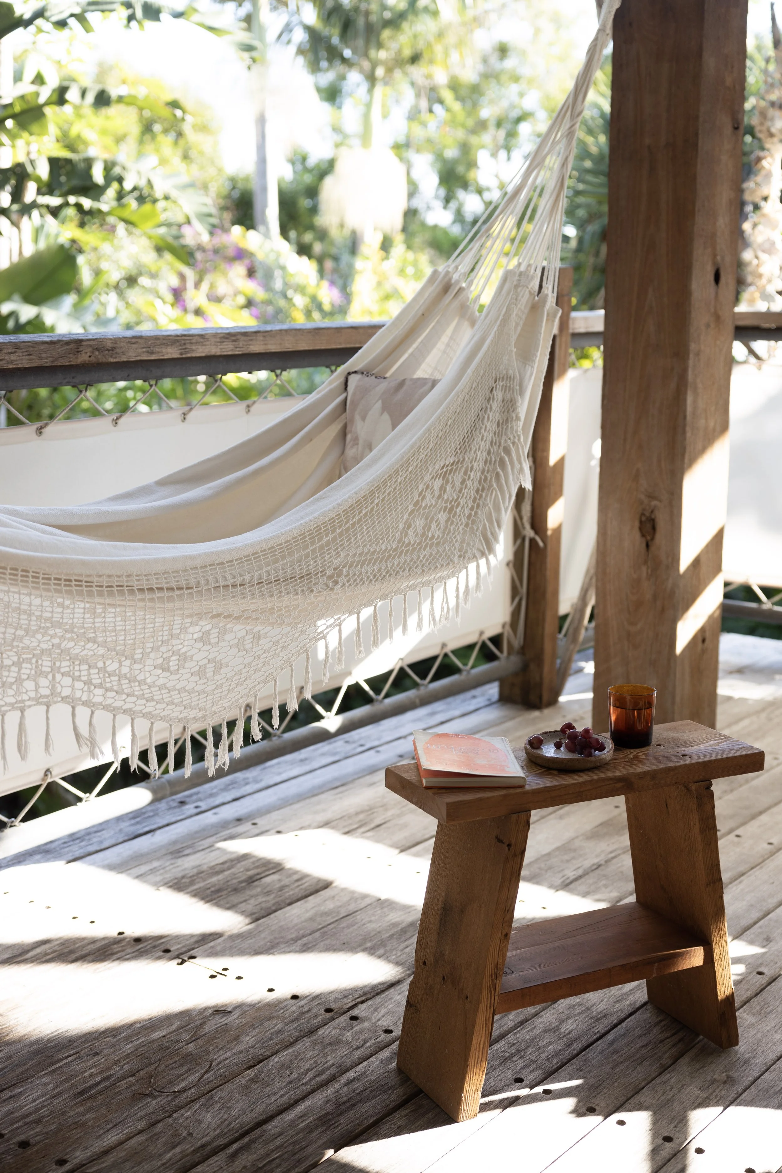 Double hammock deck at Haven Tropicana Emerald Beach