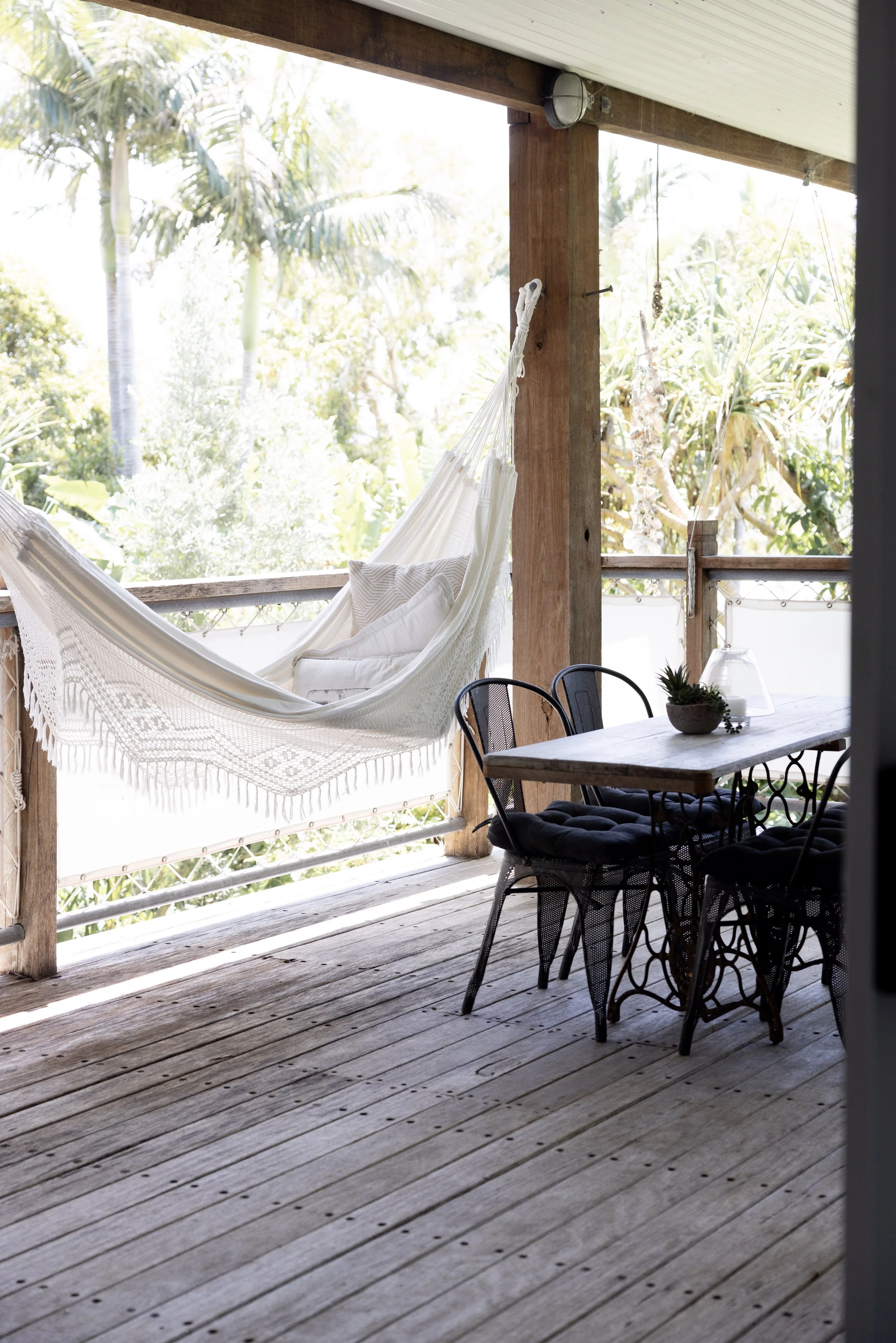 Private tropical deck retreat at Haven Tropicana