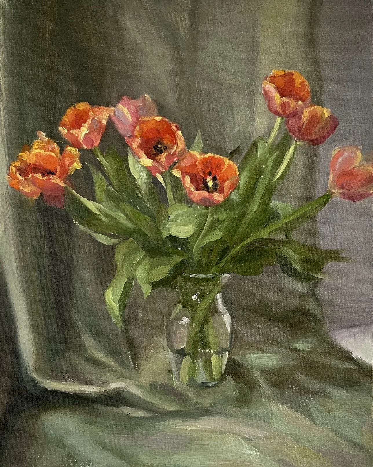 The week of October 3rd (2025)
Oil on linen
8x10, one of four panels