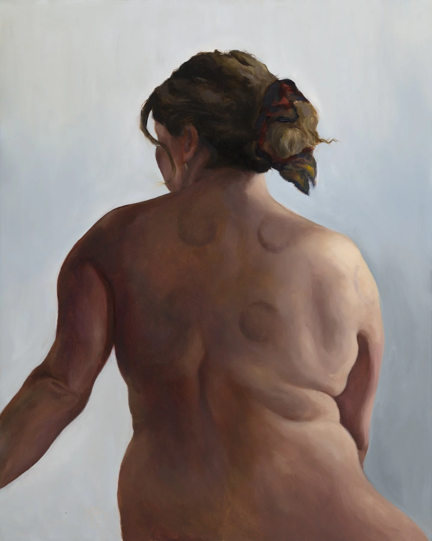 Rose with cupping bruises (2026)
Oil on linen
24x30 inches