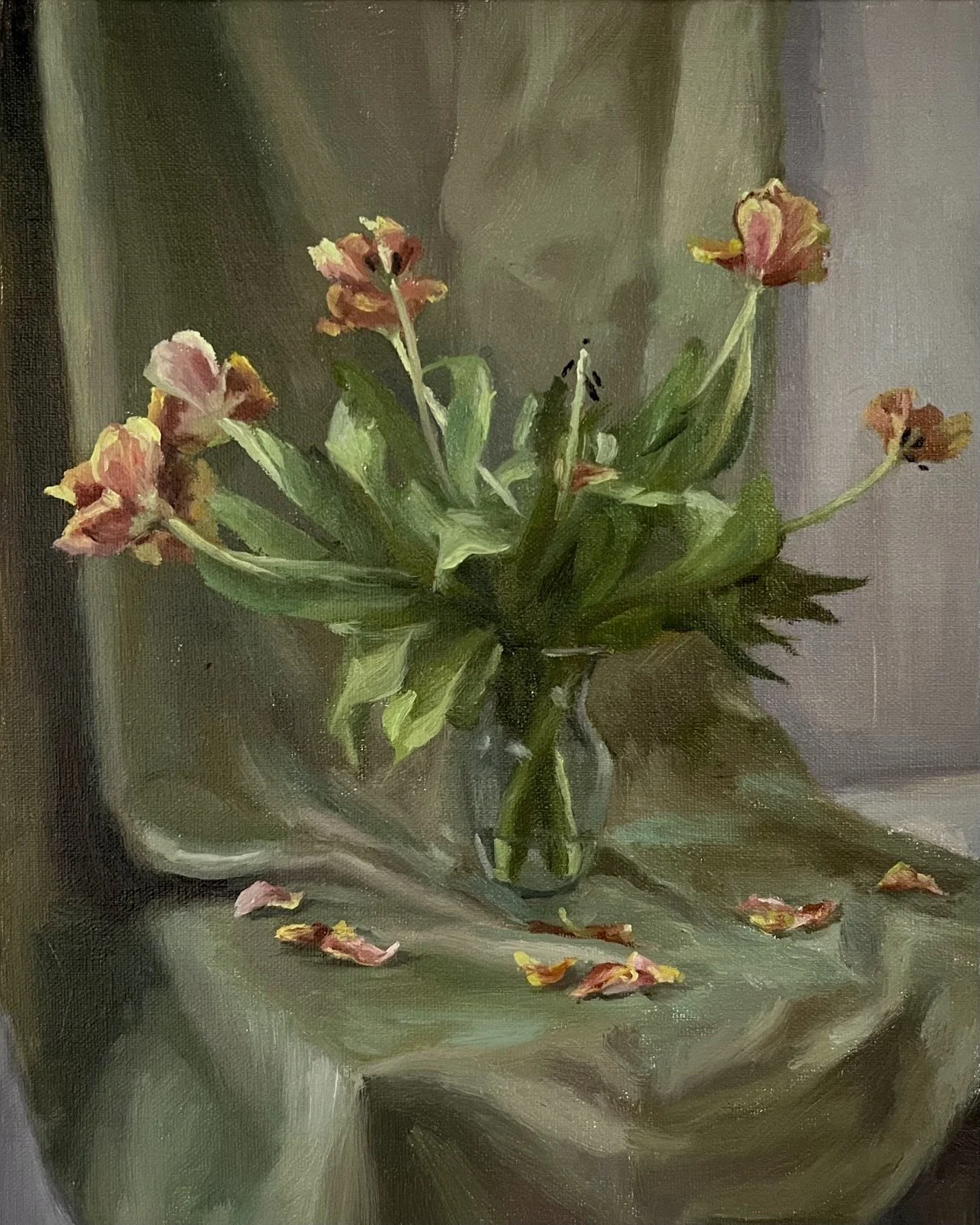 The week of October 3rd (2025)
Oil on linen
8x10, one of four panels