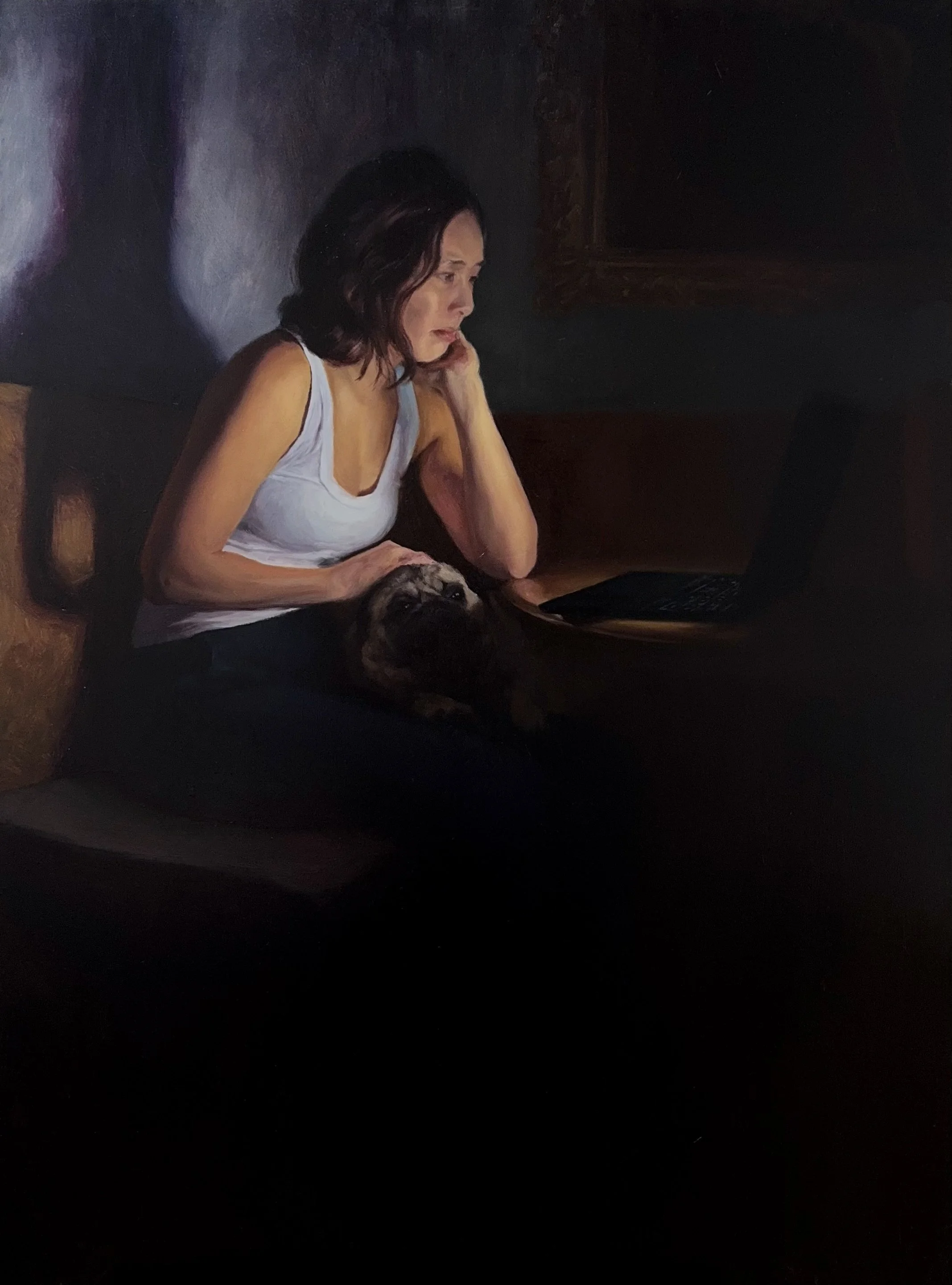 Madeleine moderne (2026)
Oil on linen
37x50 inches