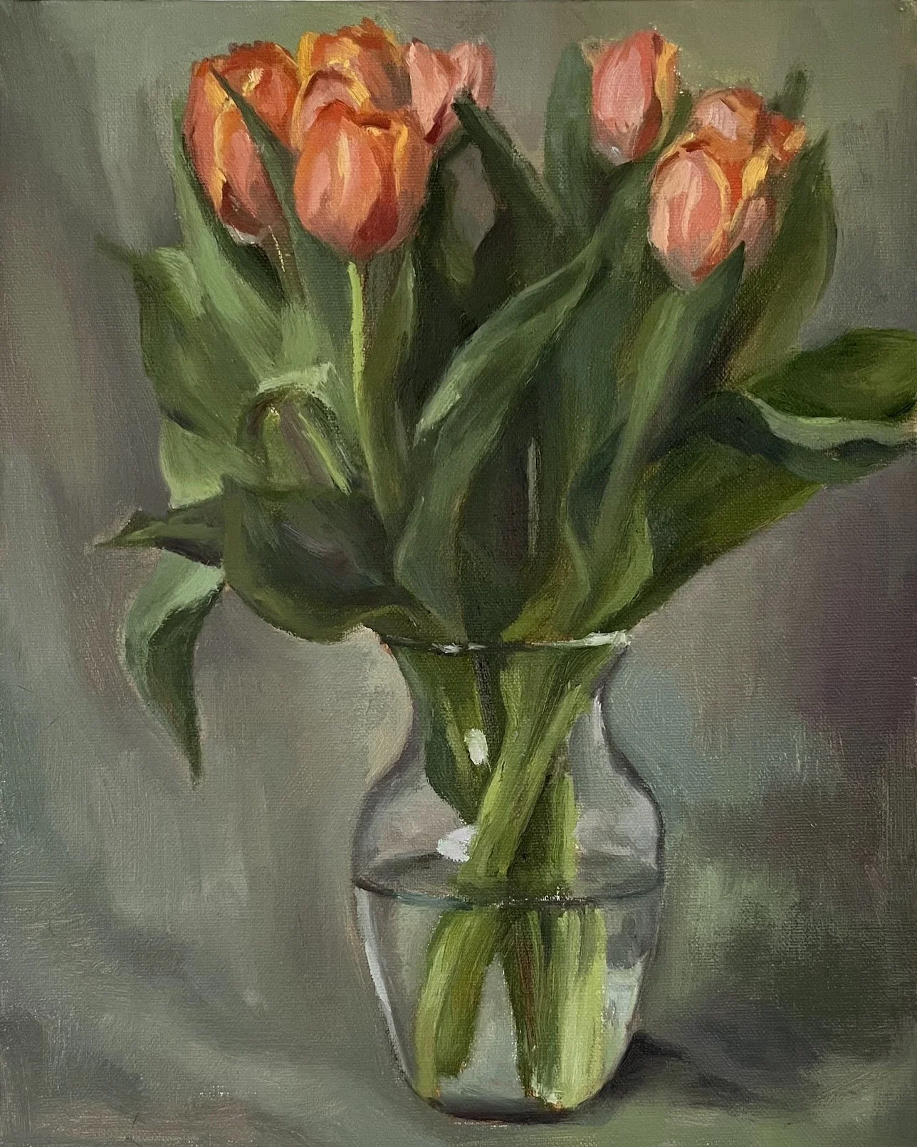 The week of October 3rd (2025)
Oil on linen
8x10, one of four panels