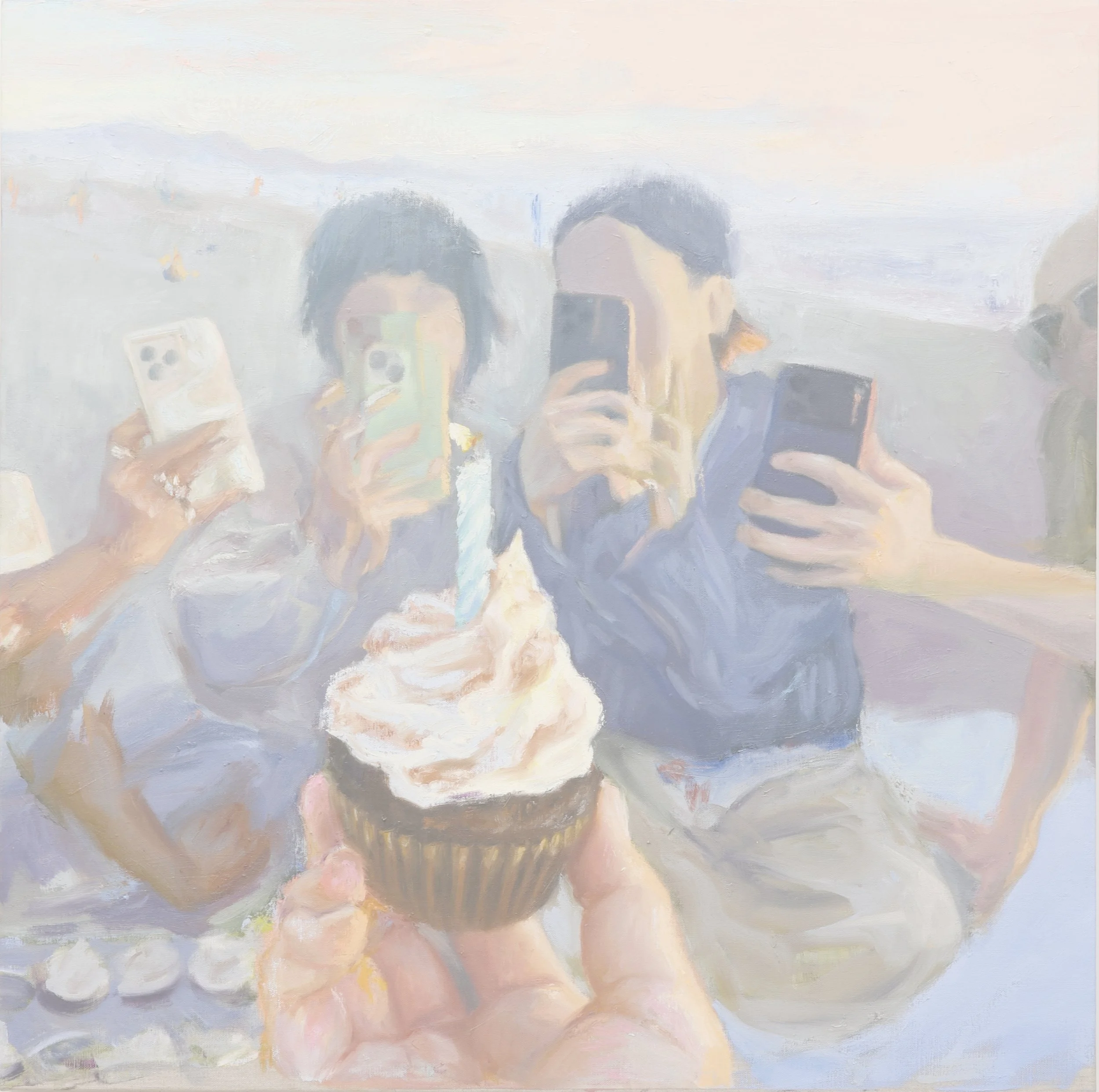 You had to be there (2026)
Oil on linen
30x30 inches