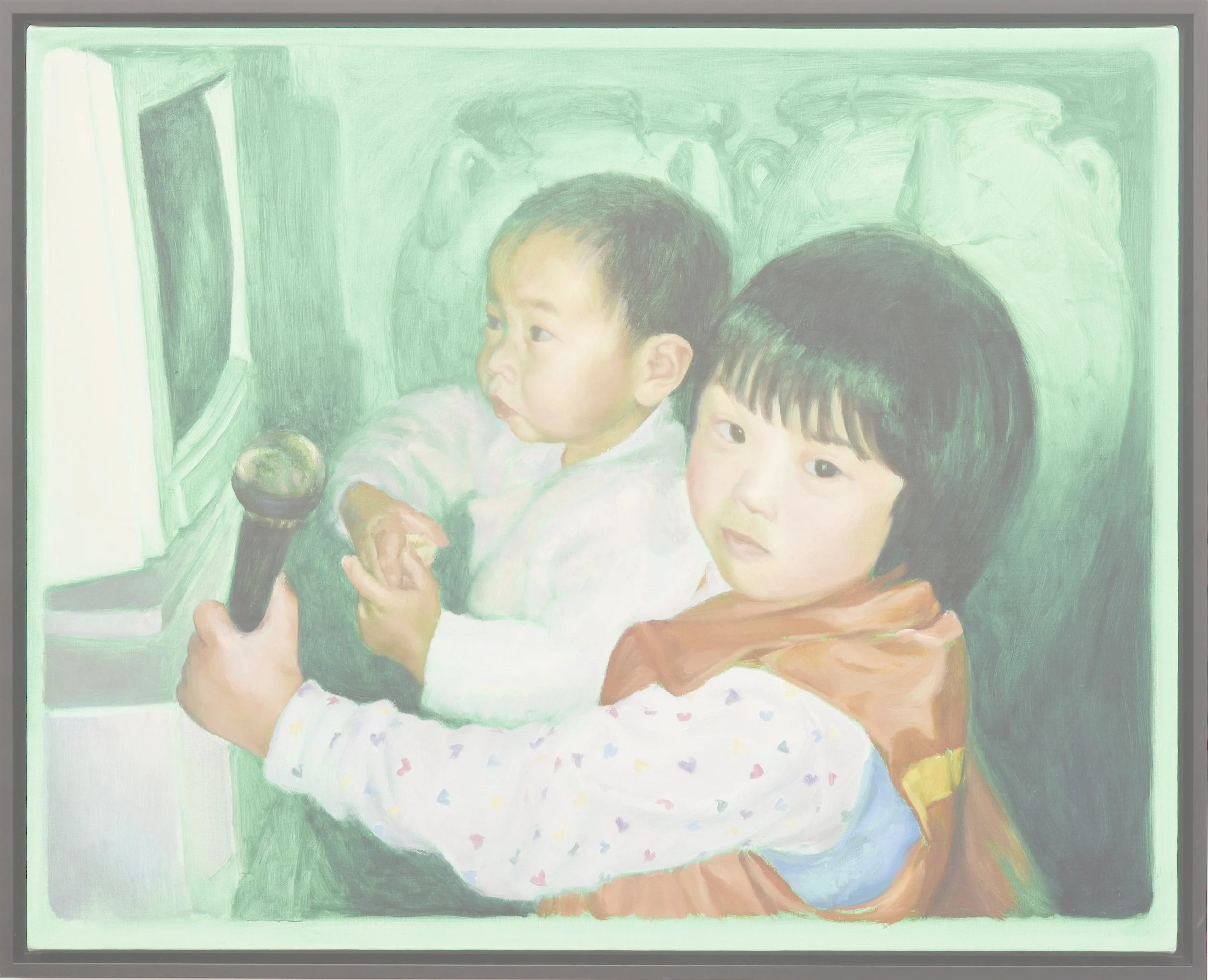 Digital natives (Pithoi) (2026)
Oil on linen
30x24 inches