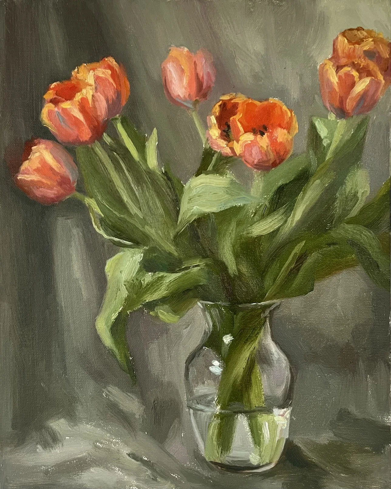 The week of October 3rd (2025)
Oil on linen
8x10, one of four panels