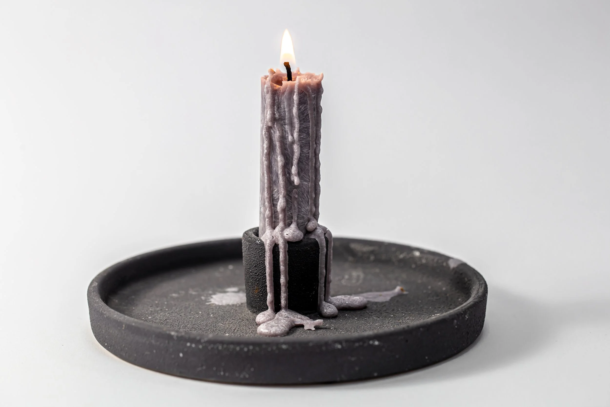 Grey Mini Ritual Candles
