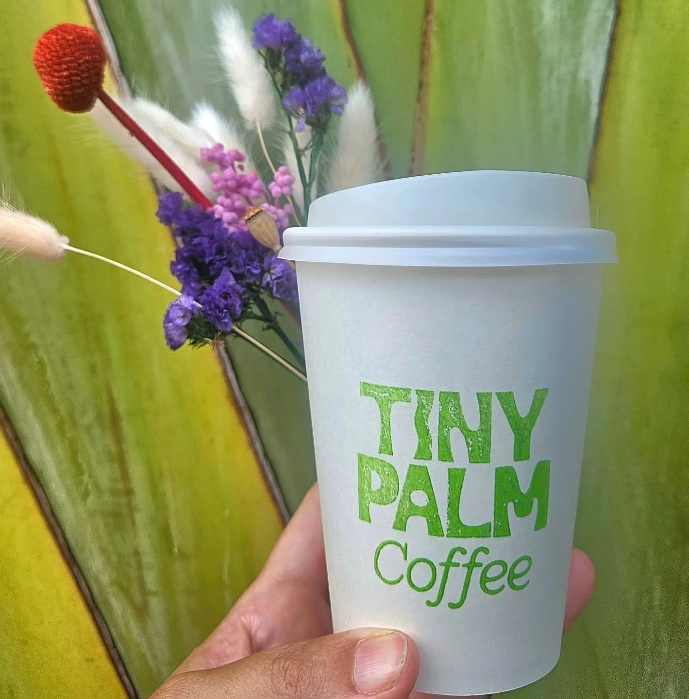 LOVE IS IN THE AIR, show them you care 💝 
with a coffee and a posy of flowers 💐 ☕️
A special addition from our friends at @terra.andtide.
For tomorrow only from 8am.