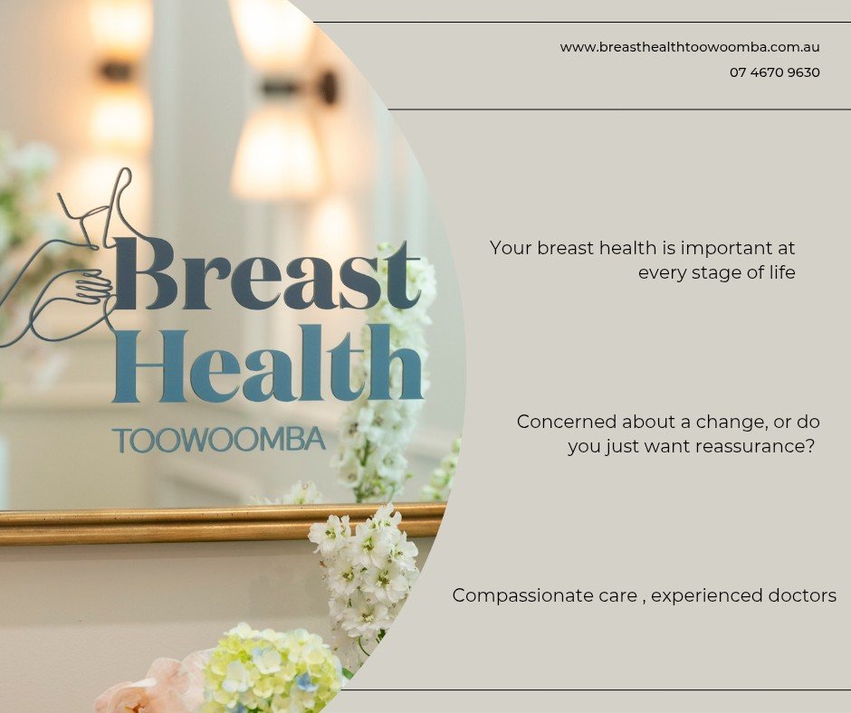 Your breat Health is important at every stage of life. If you have concerns, changes, discomfort or simply need reassurance, our caring team is here to help 🤍

(07) 4670 9630

#toowoomba #breasthealth #breastcancer #breasthealthtoowoomba
