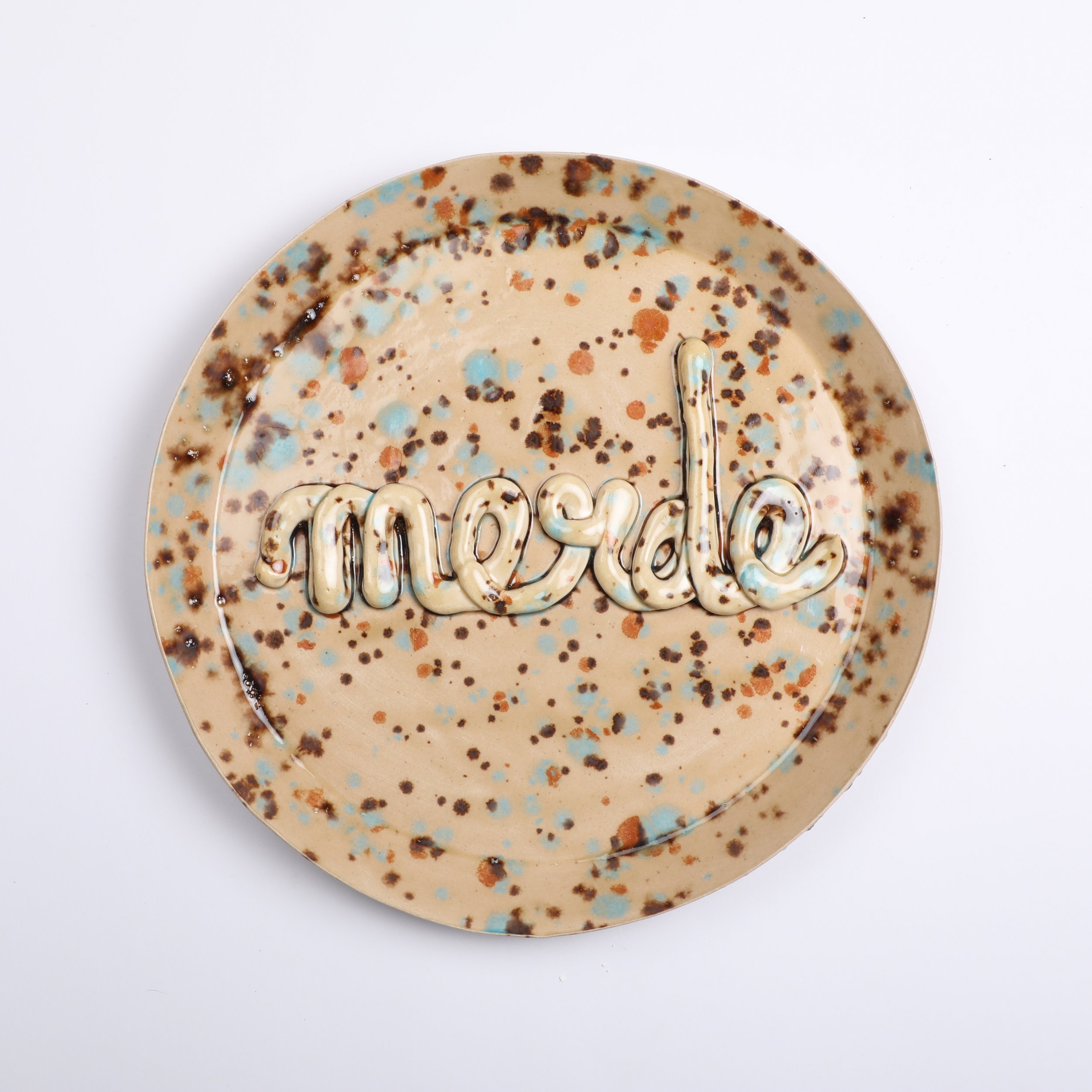 Assiette Merde