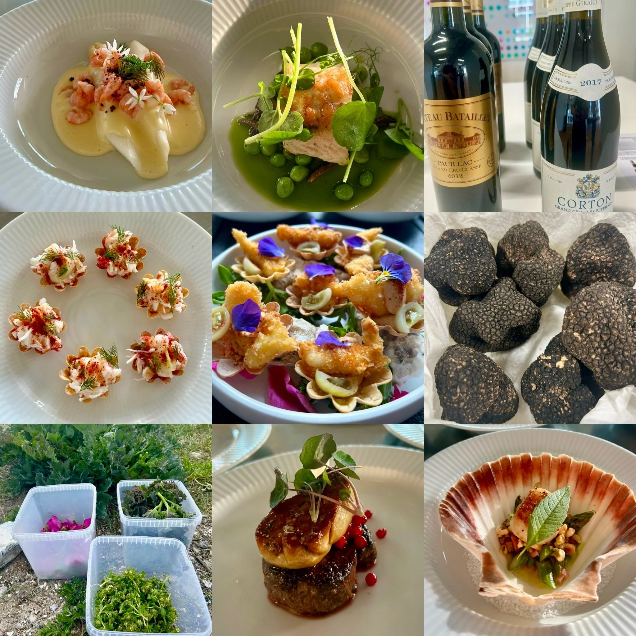 Lidt fra sommerens private middage🥂🍾☀️

@mad_med_kant 

Private Dining &amp; madoplevelser 🫛🫜
