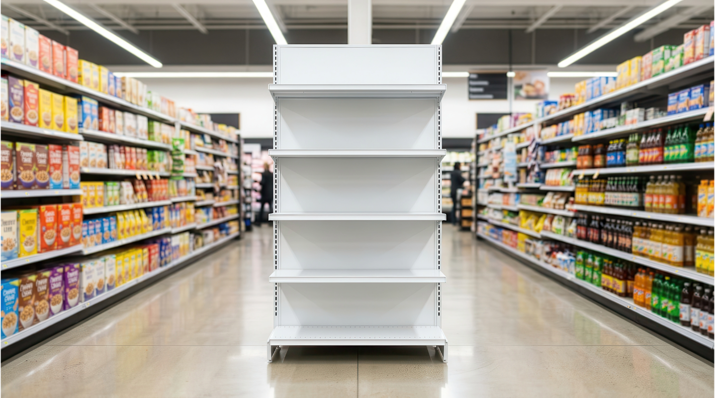 Rayonnage pour magasins et réserves commerciales
