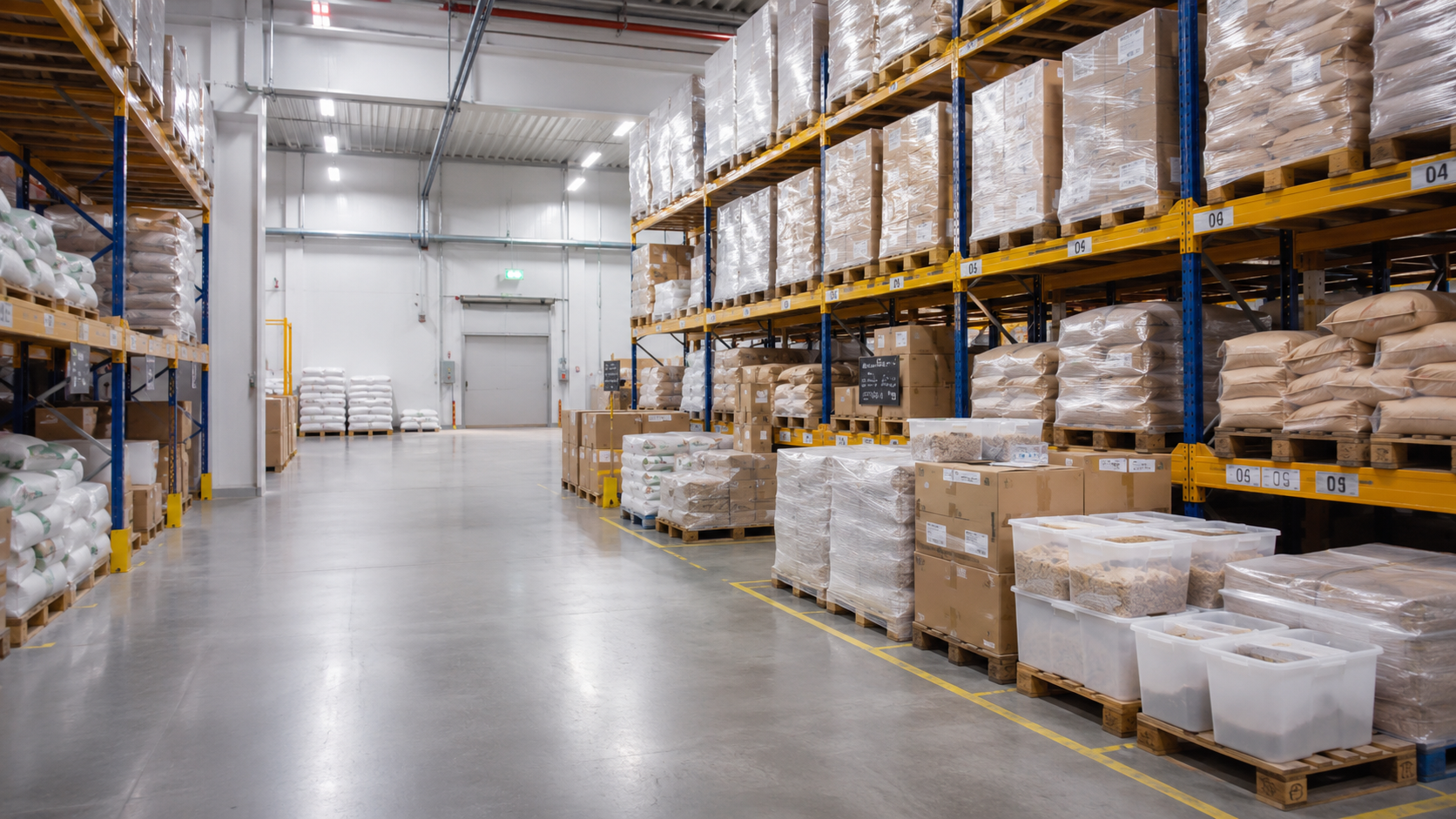 Industrie agroalimentaire : comment organiser le stockage des matières premières, emballages et produits finis ?