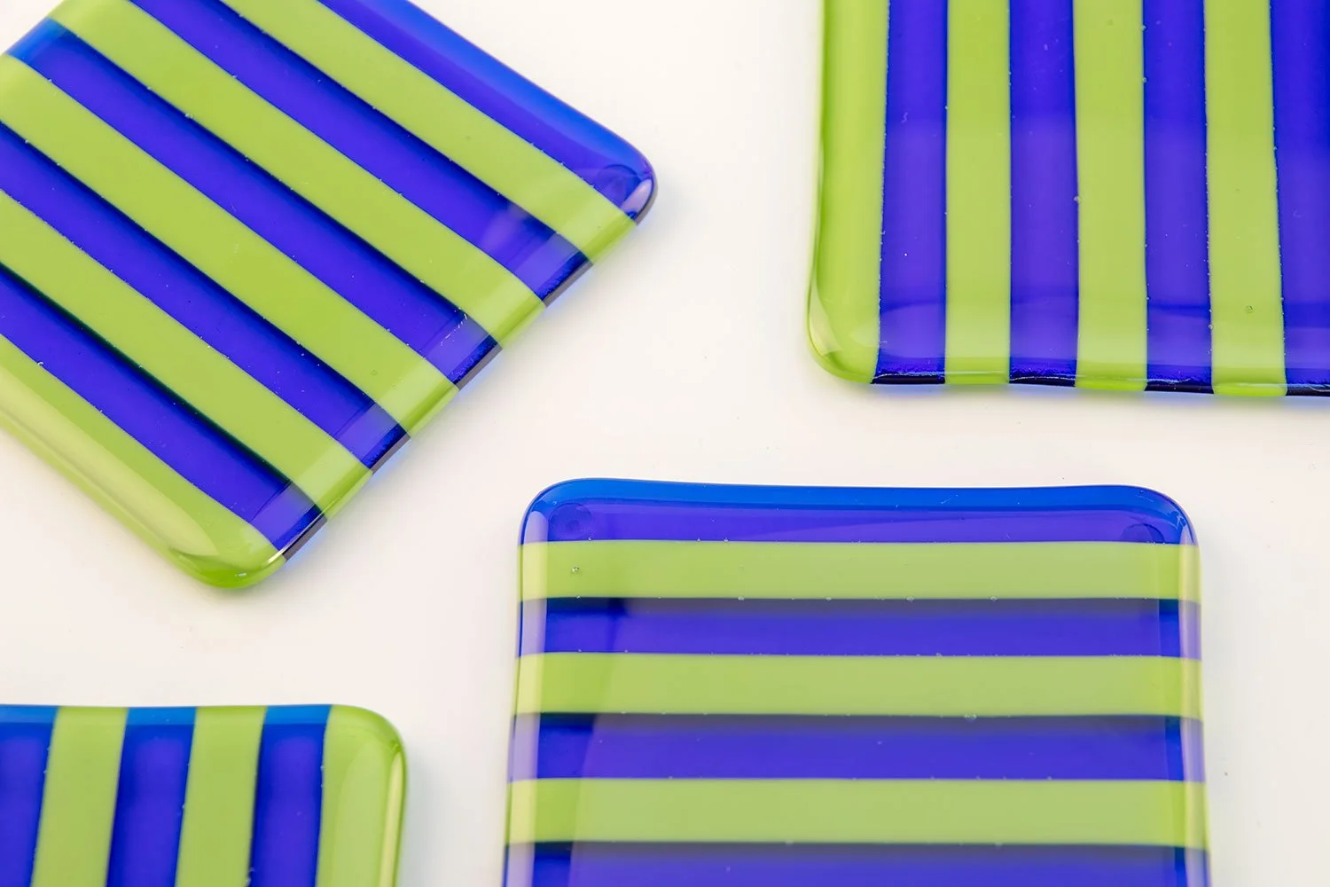 stripe Coasters