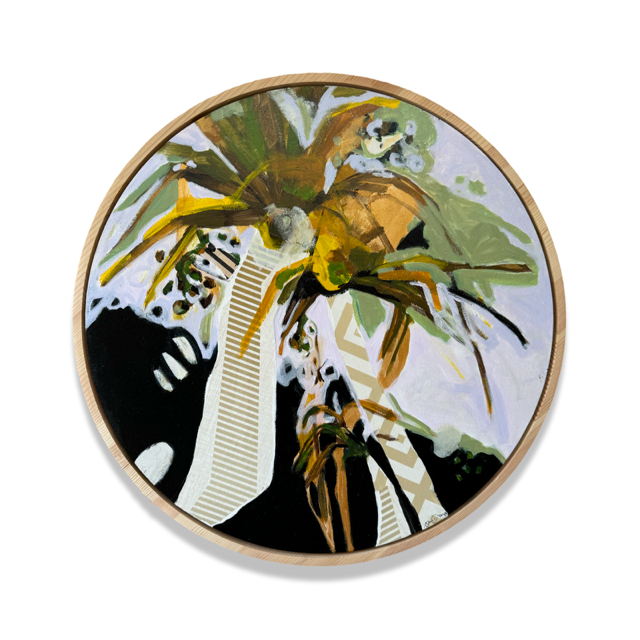 Cabbage Palm Tondo