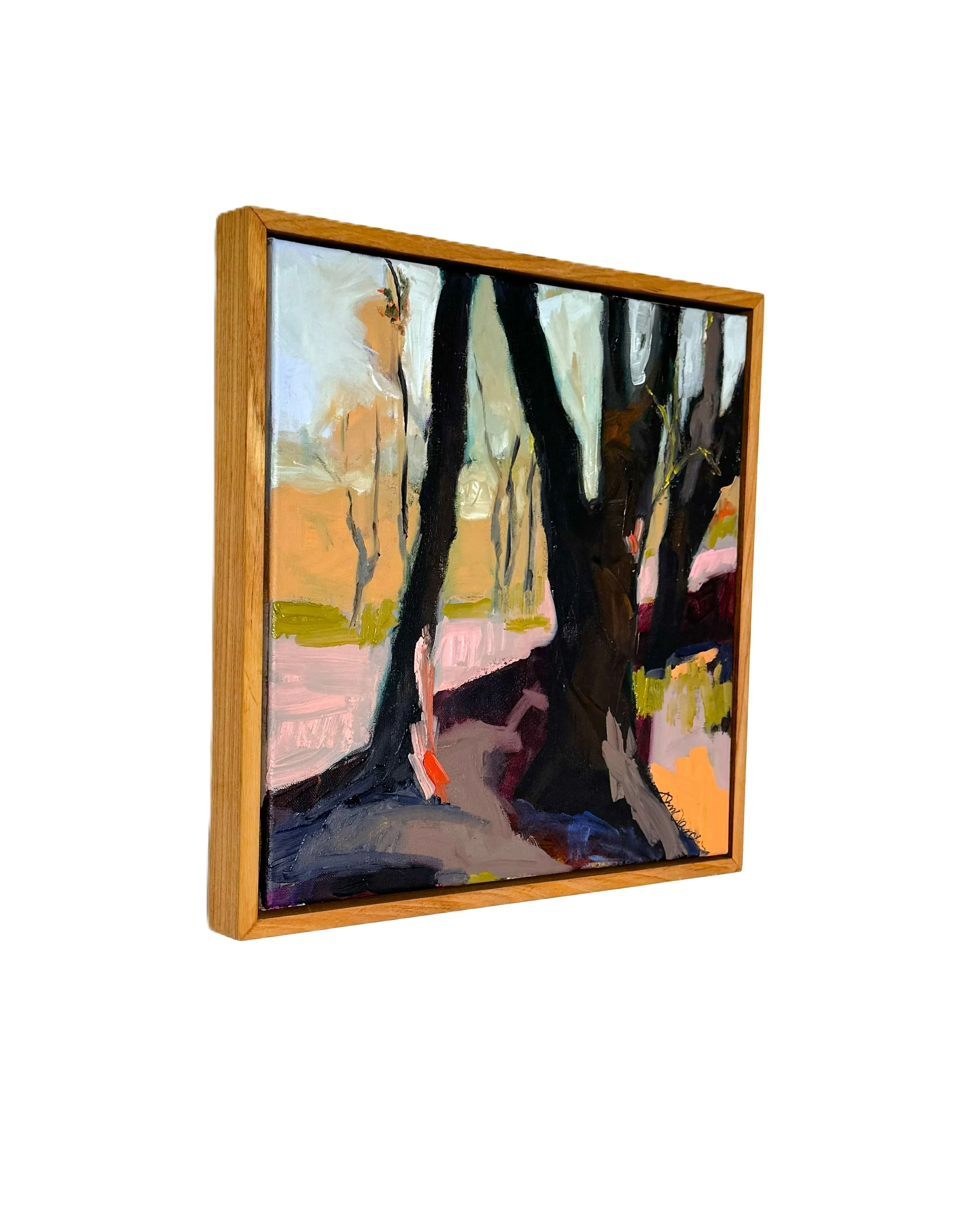 Afternoon Gumline 44cm sq side oil on canvas.jpg