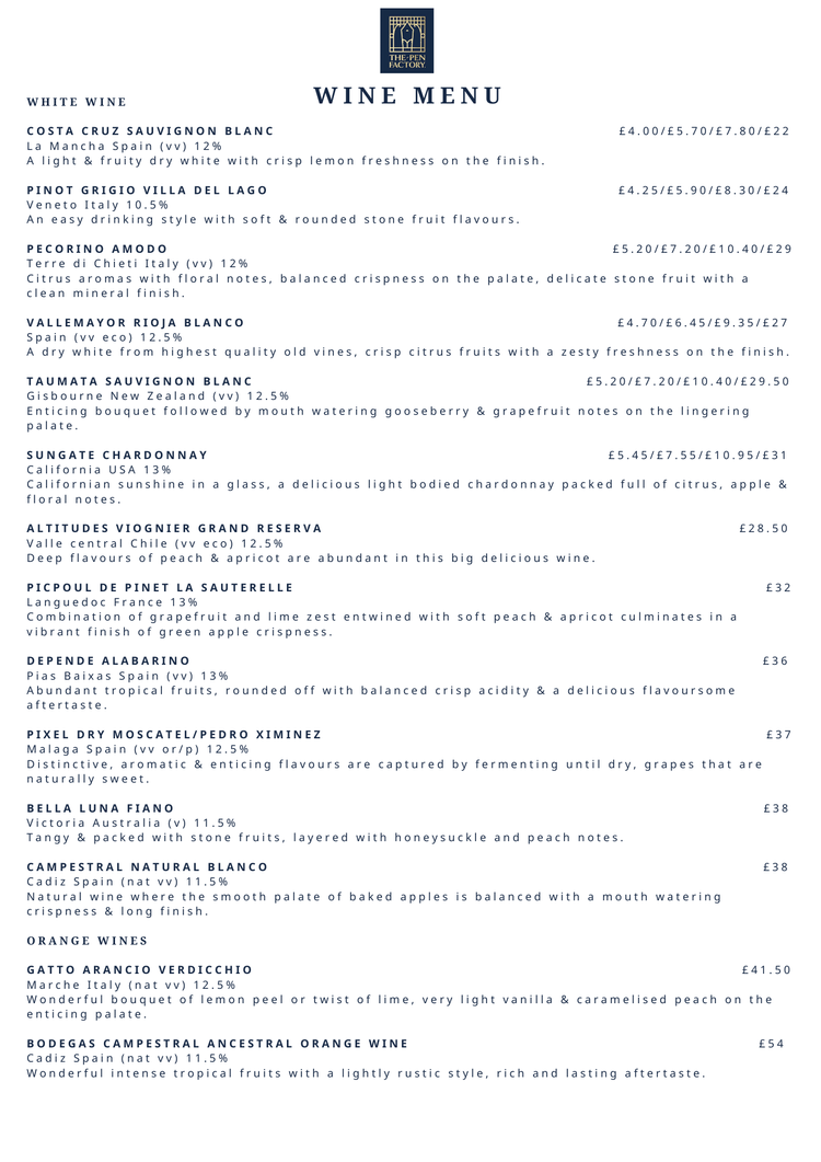 Teubes Menu Menu