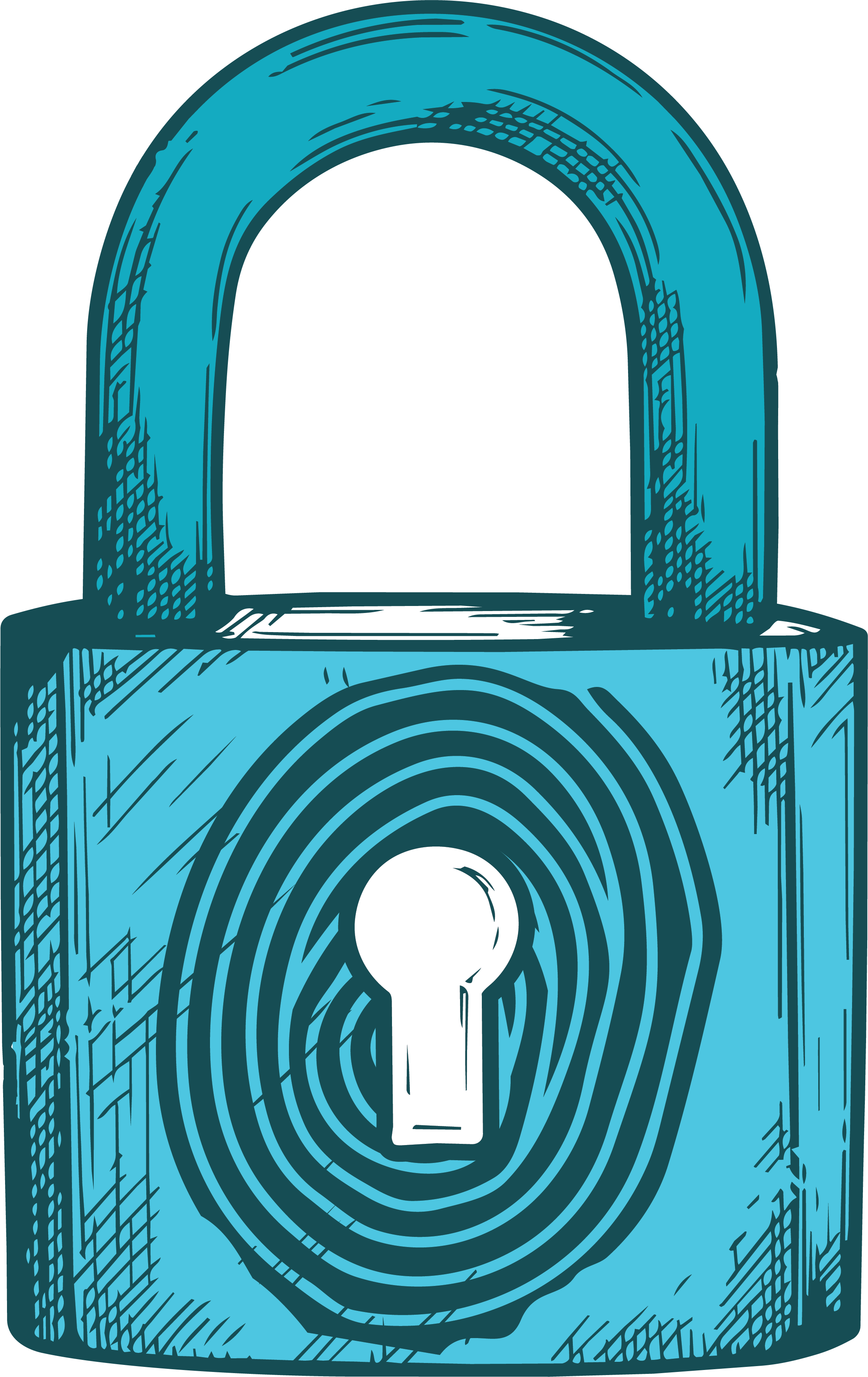 Picture of a Padlock referencing Cyber Security