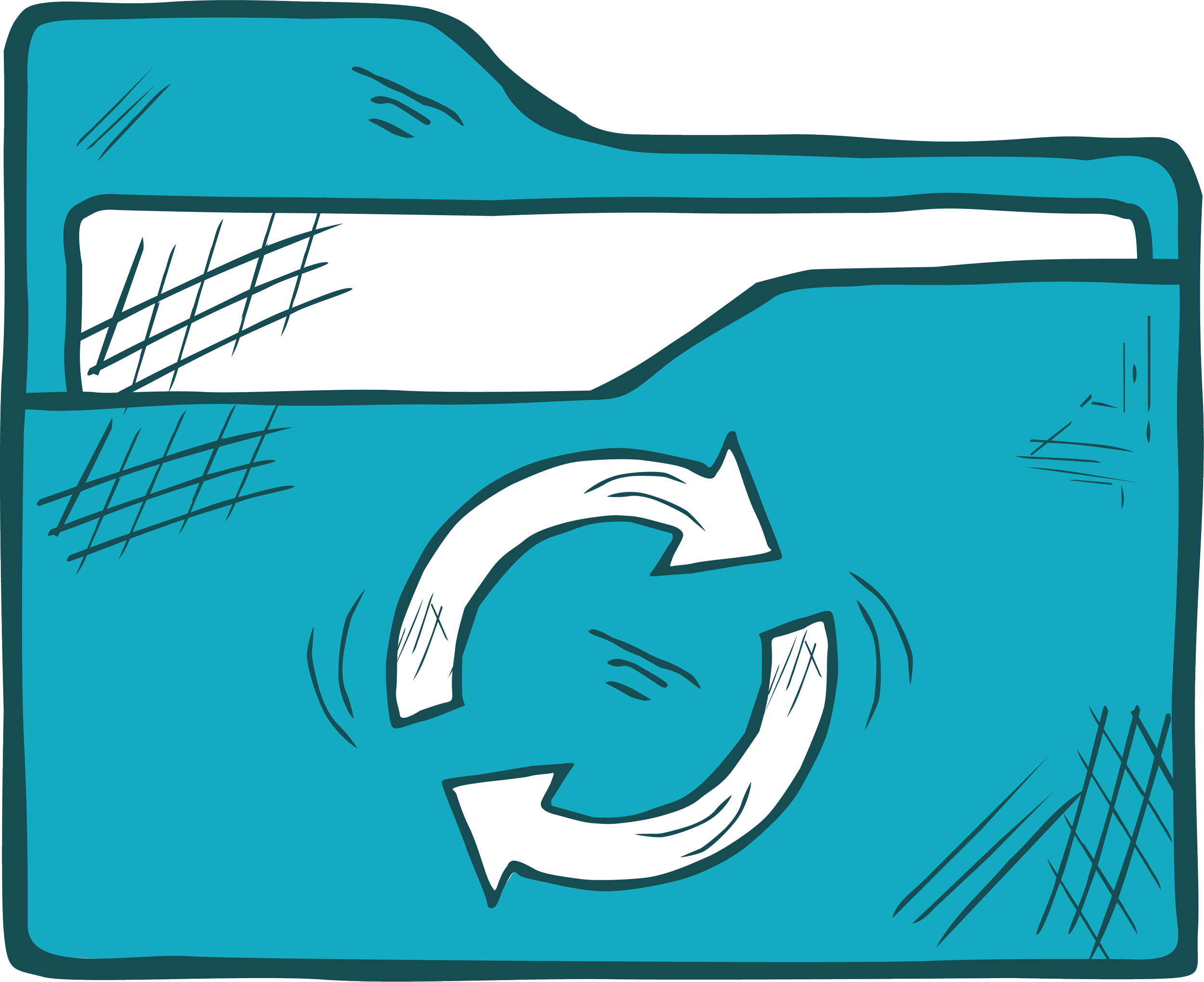 An illustration of a dryer with an open door, showing a white sock inside.