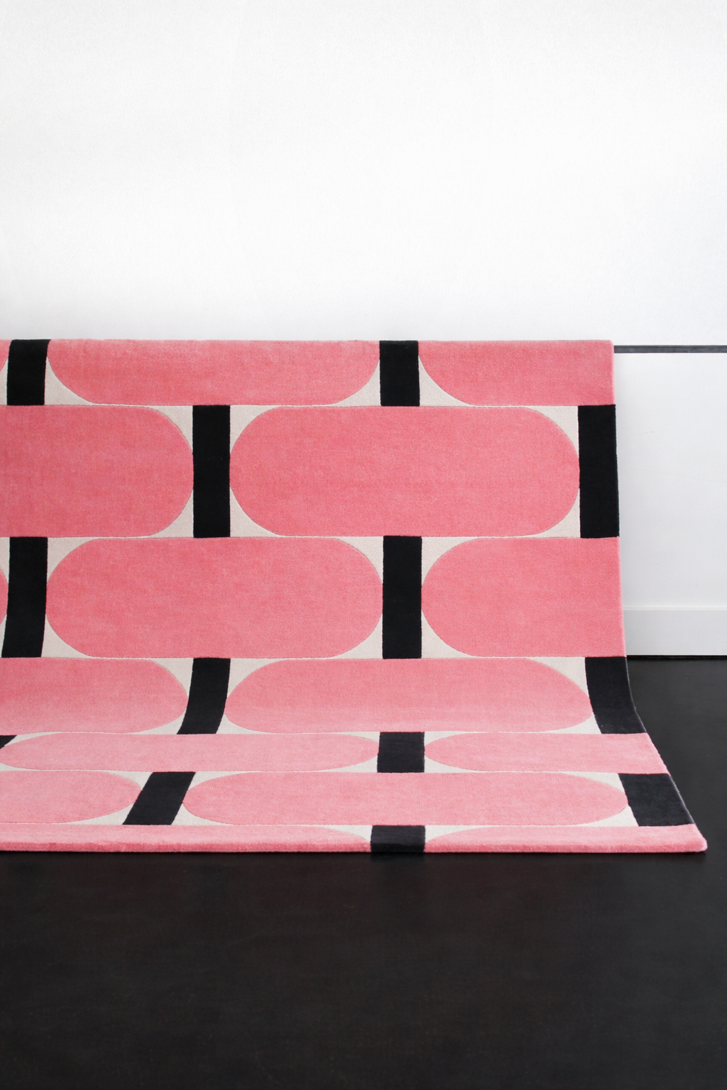 LUNE FLOOR RUG - PINK SHELL