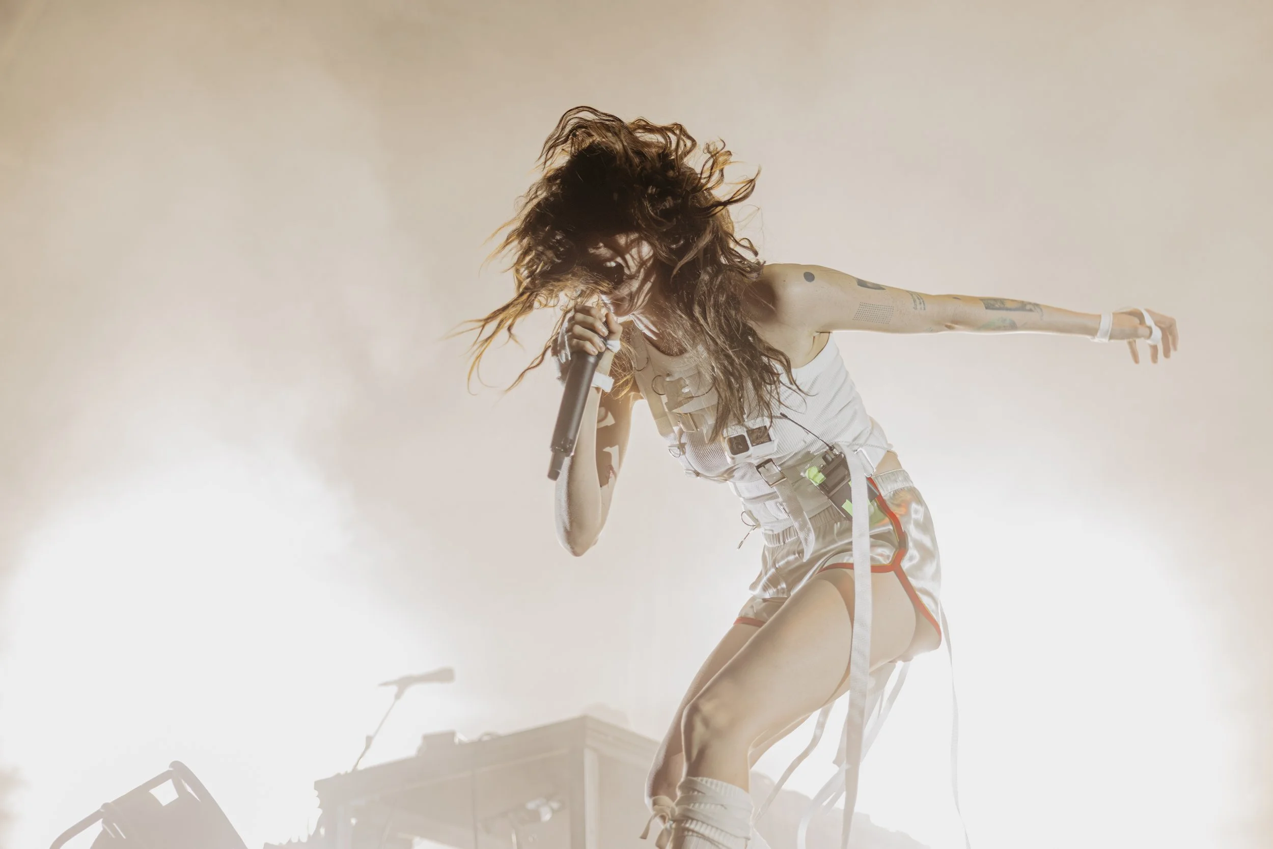 Lighting Design & Programming for Cara Delevnigne 'Not Normal' Primavera Sound Barcelona. Creative Direction by Lewis James. Image by Clara Orozco | IG: @claror 