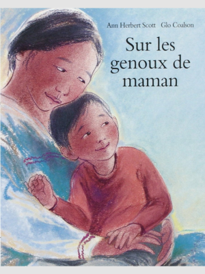 Sur les genoux de maman