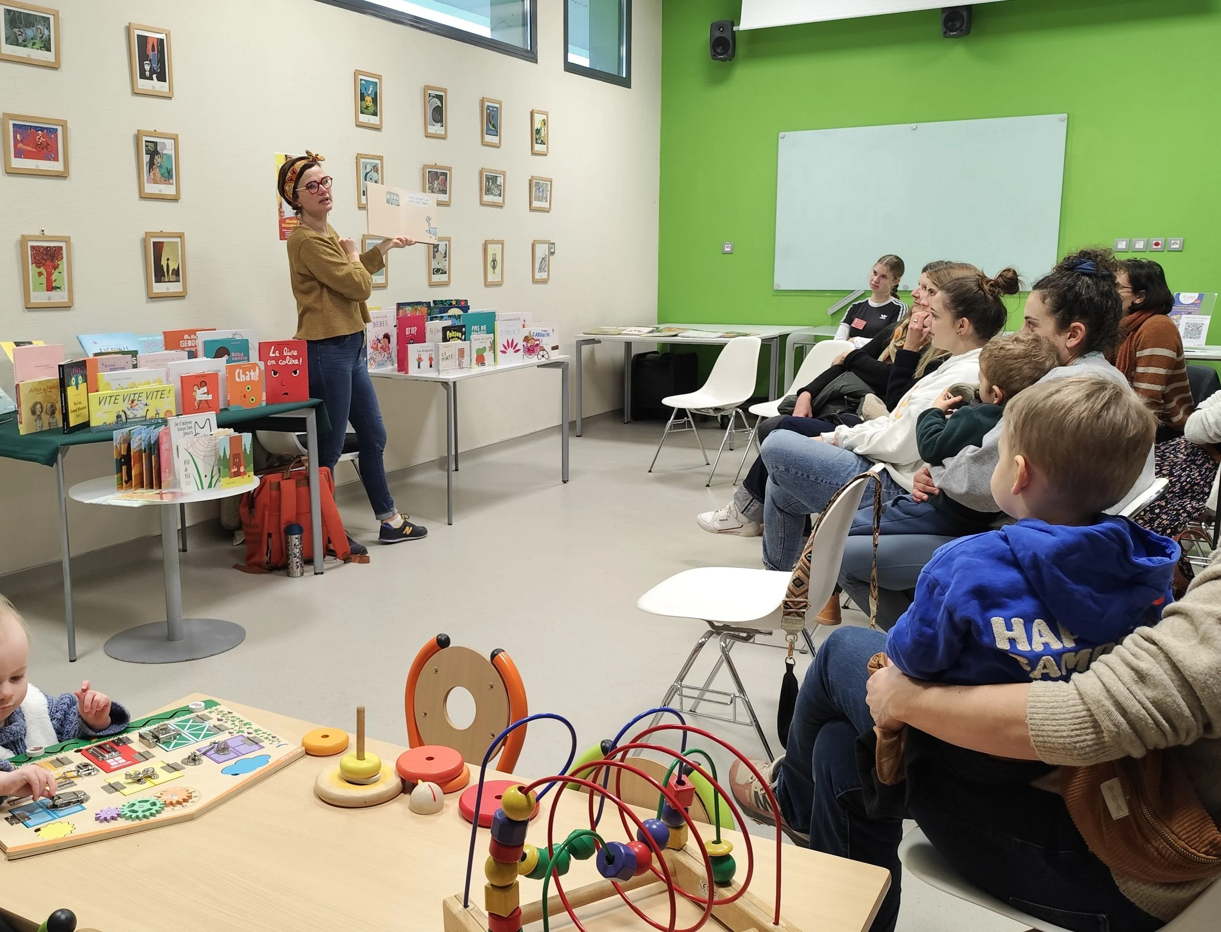 DocLili à la bibliothèque de Gradignan