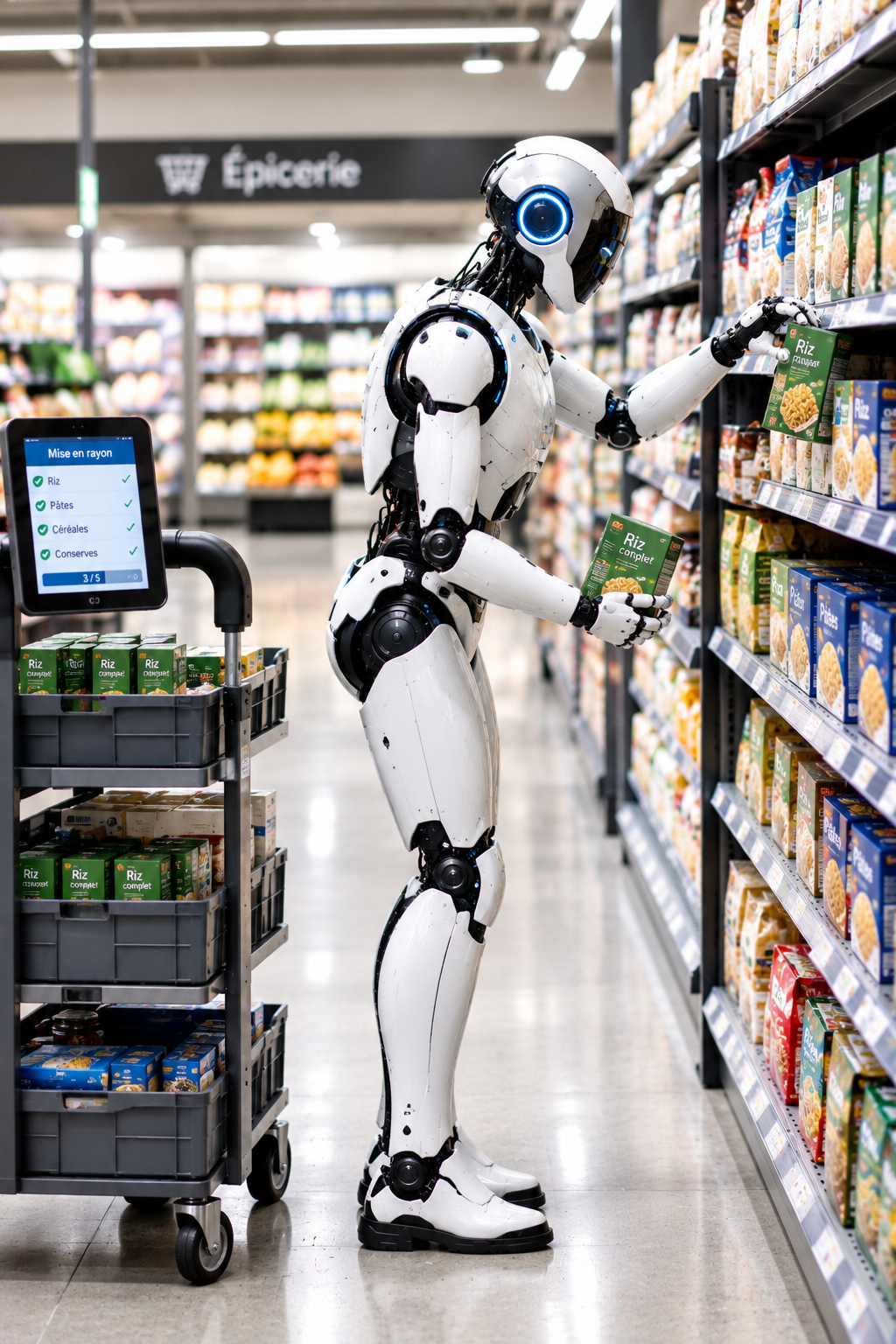 La robotique en rayon