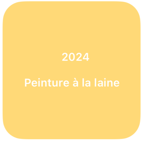 2024 peinture à la laine
