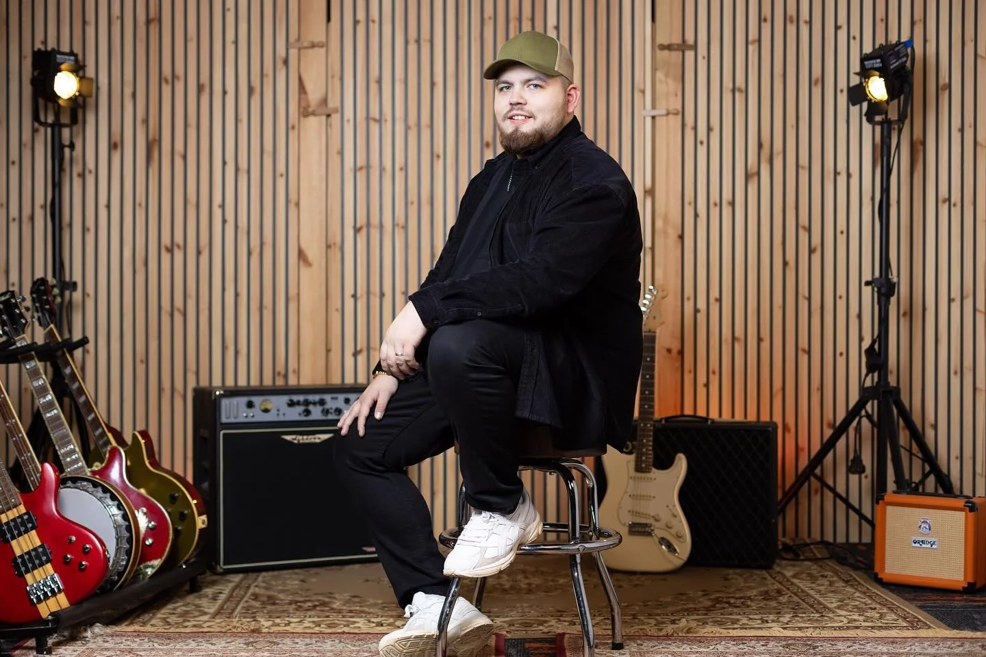 Meet Hector. 
With nearly a decade of industry experience and a lifelong passion for music, Hector is a degree-trained drummer and vocalist whose journey began at the age of four. Known for a soulful vocals and dynamic energy behind the kit, Hector b