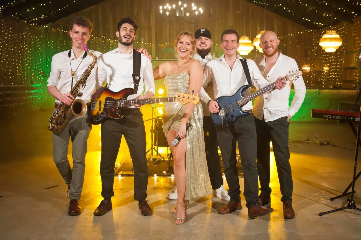 Love this group of people. #weddingband #bridetobride #weddingentertainment photo credit leethompsonimages