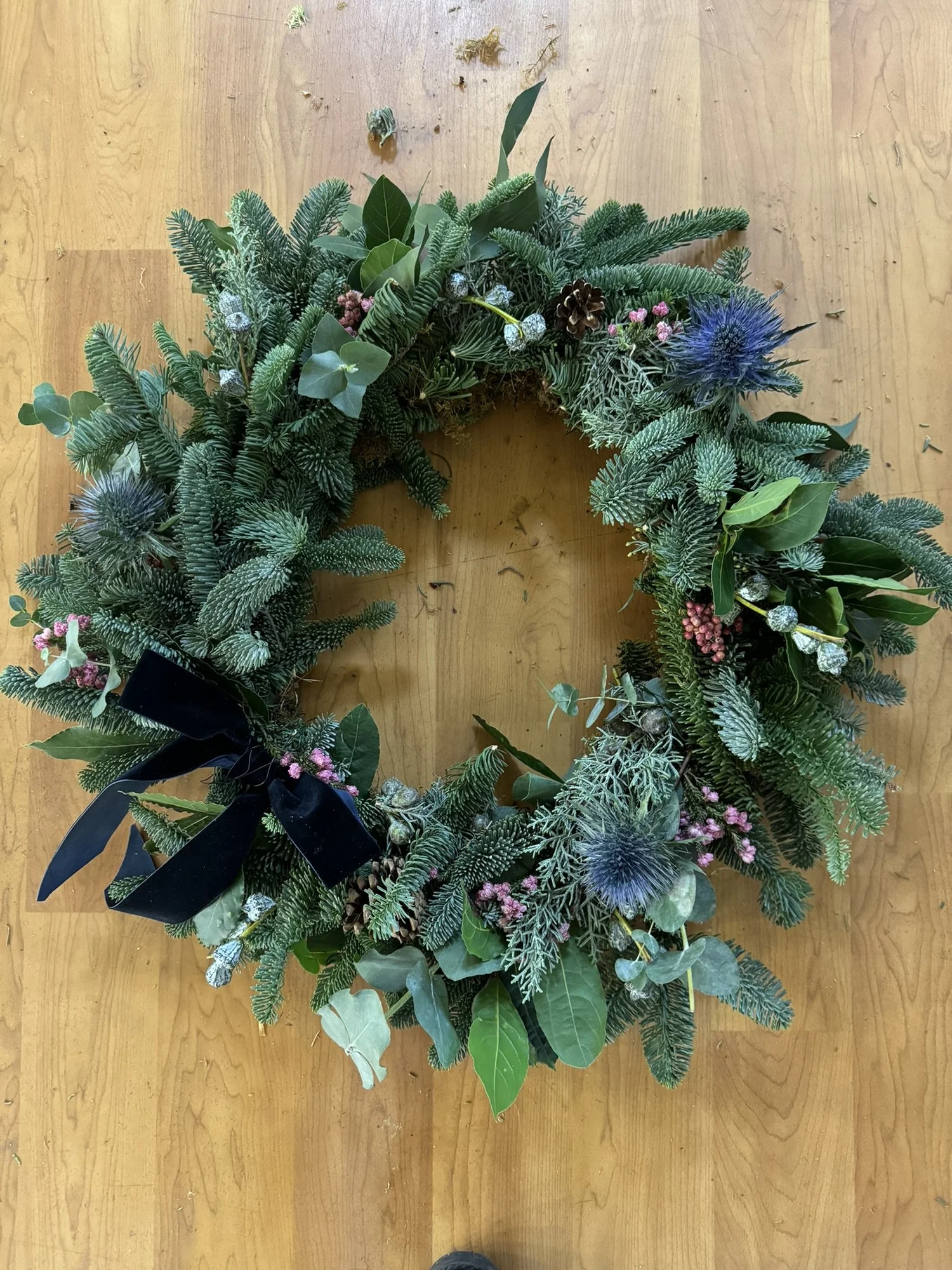 Traditional Christmas Wreath Kit — The London Wreath Company with